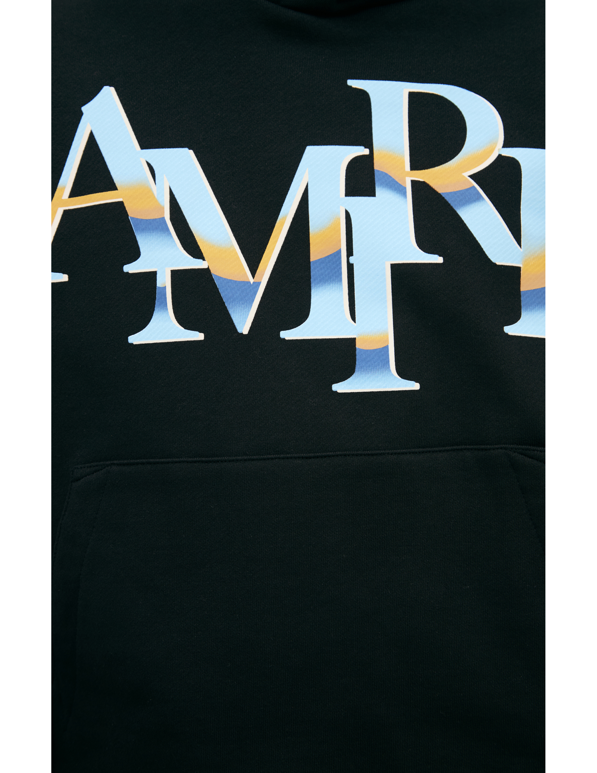 AMIRI BLACK LOGO HOODIE