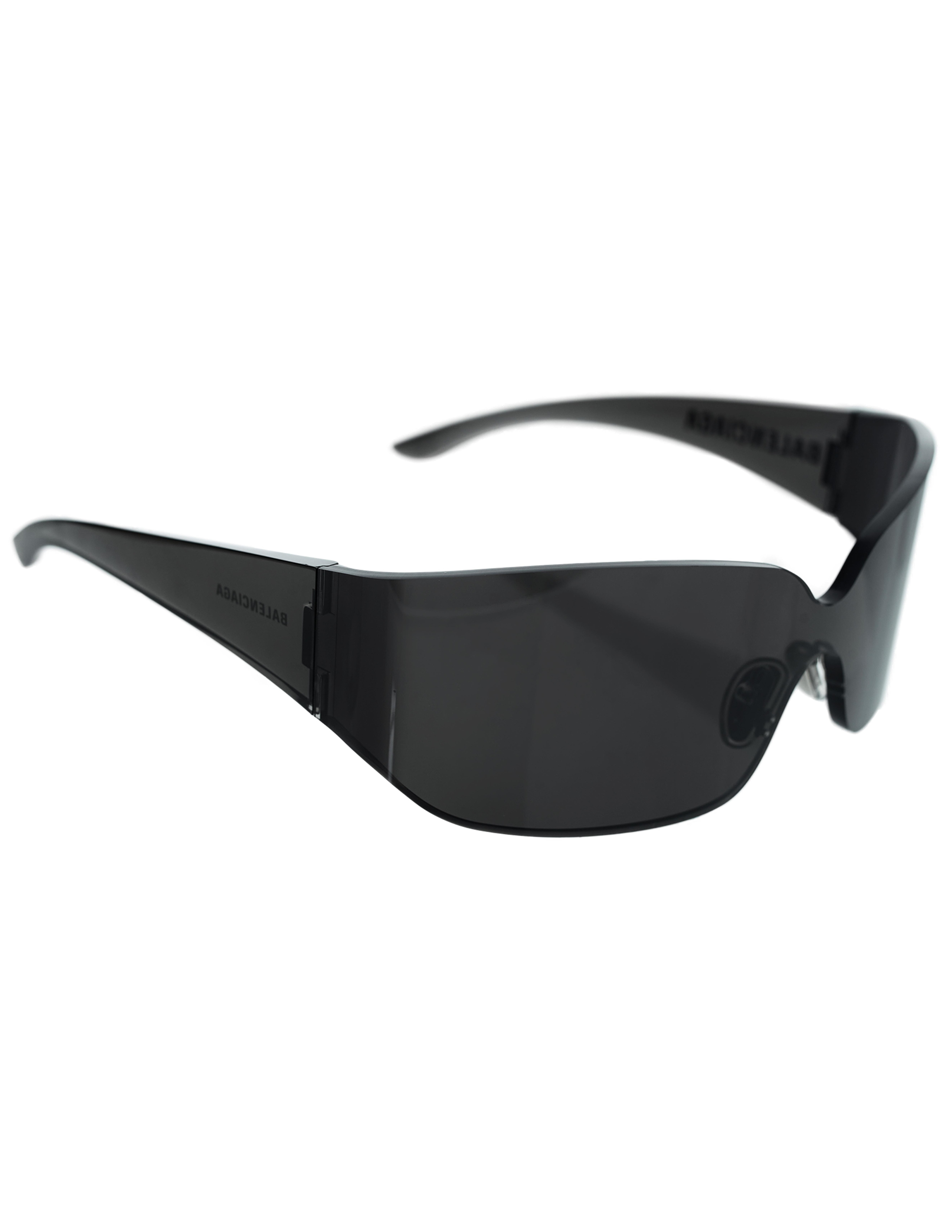 Balenciaga Mono Square Sunglasses In Black