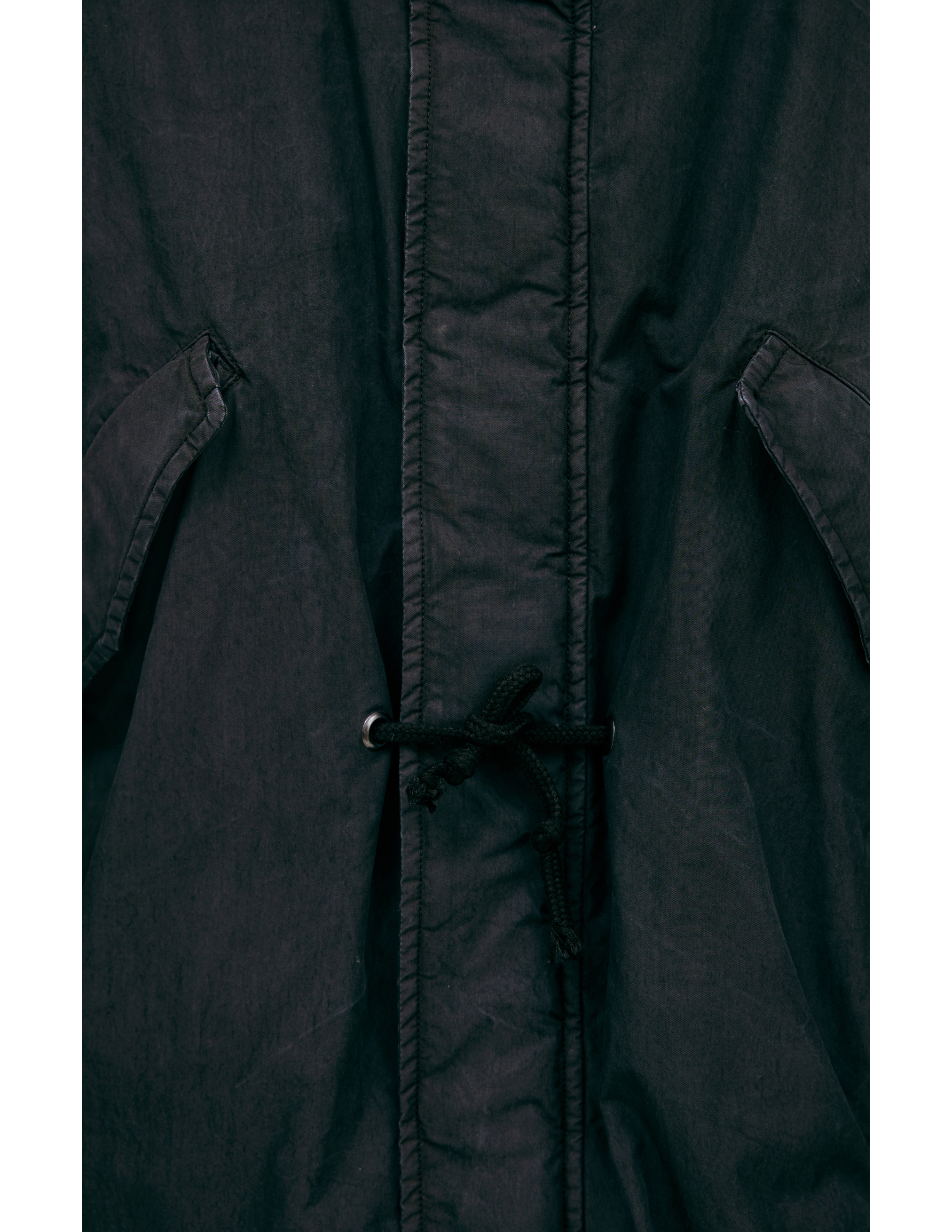 Enfants Riches Deprimes Black Cotton Parka In Black