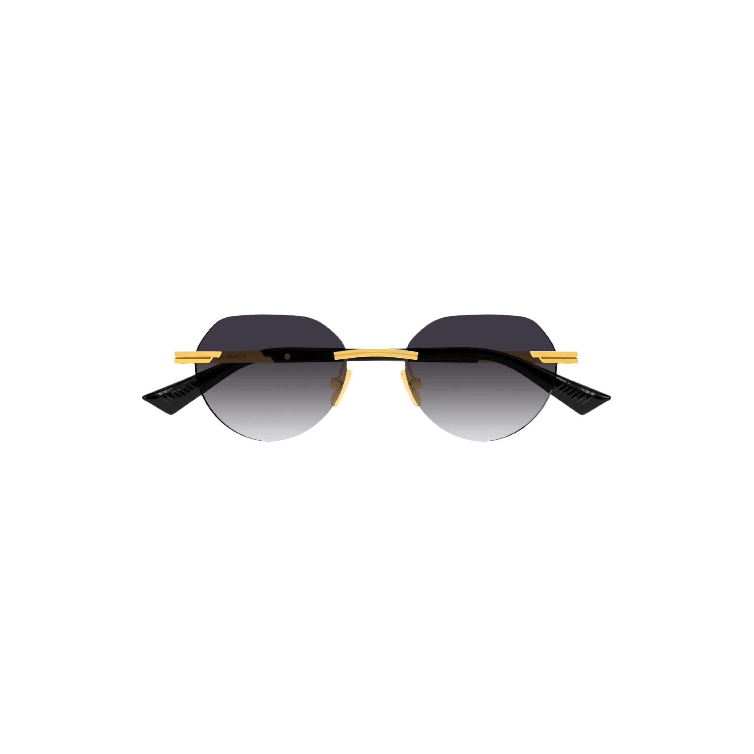 Buy Bottega Veneta men glaze rimless sunglasses for €529 online on