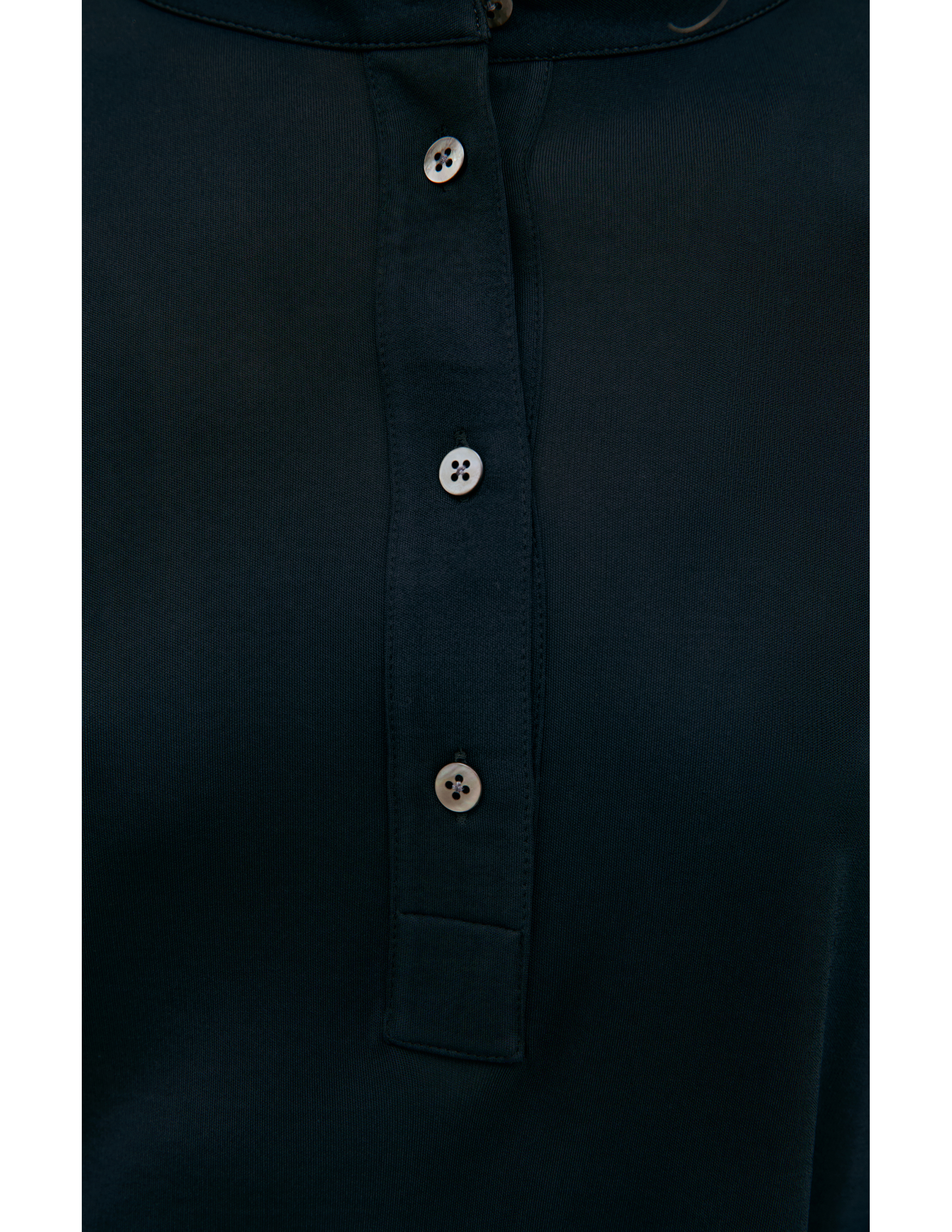 THE ROW BLACK BUTTON-DOWN LONGSLEEVE
