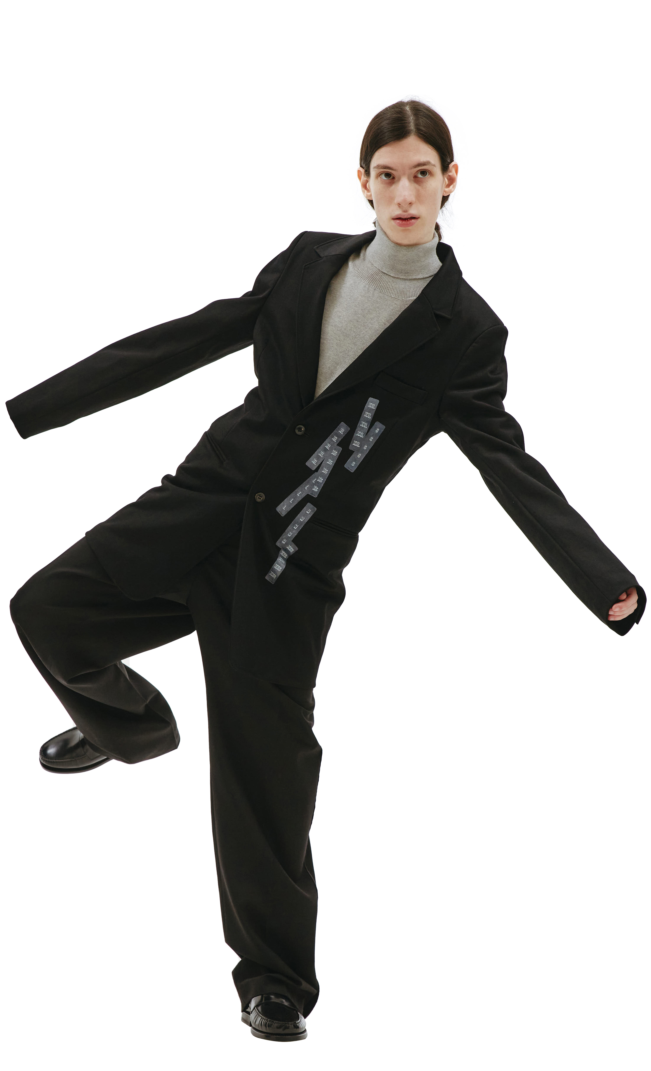 Buy Doublet men black stretching onesize jacket for $515 online on