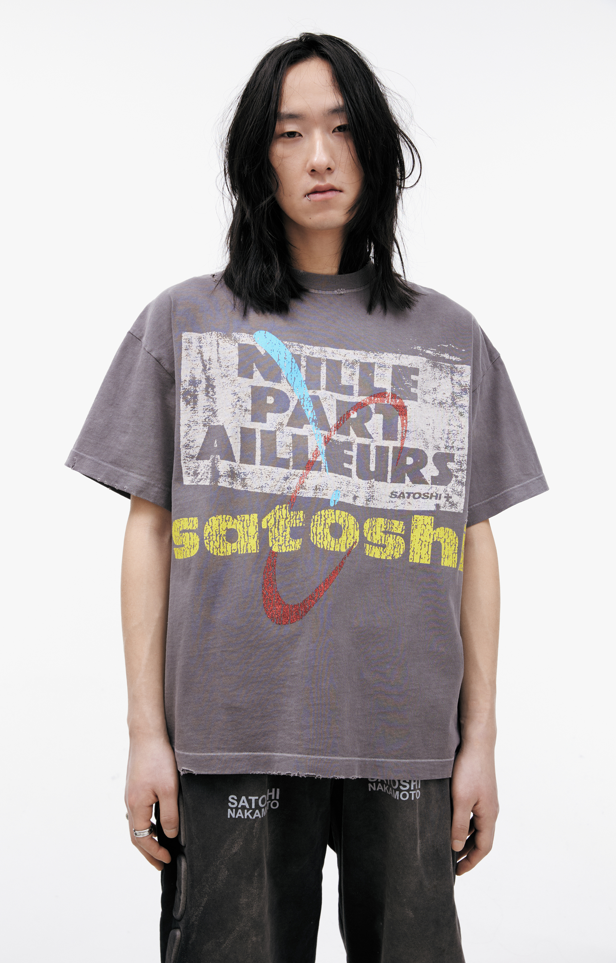 ふみ214CHANELTシャツ 接触冷感】ダブルフェイス ラミー天竺 クルーネックTシャツ（59-42TK07