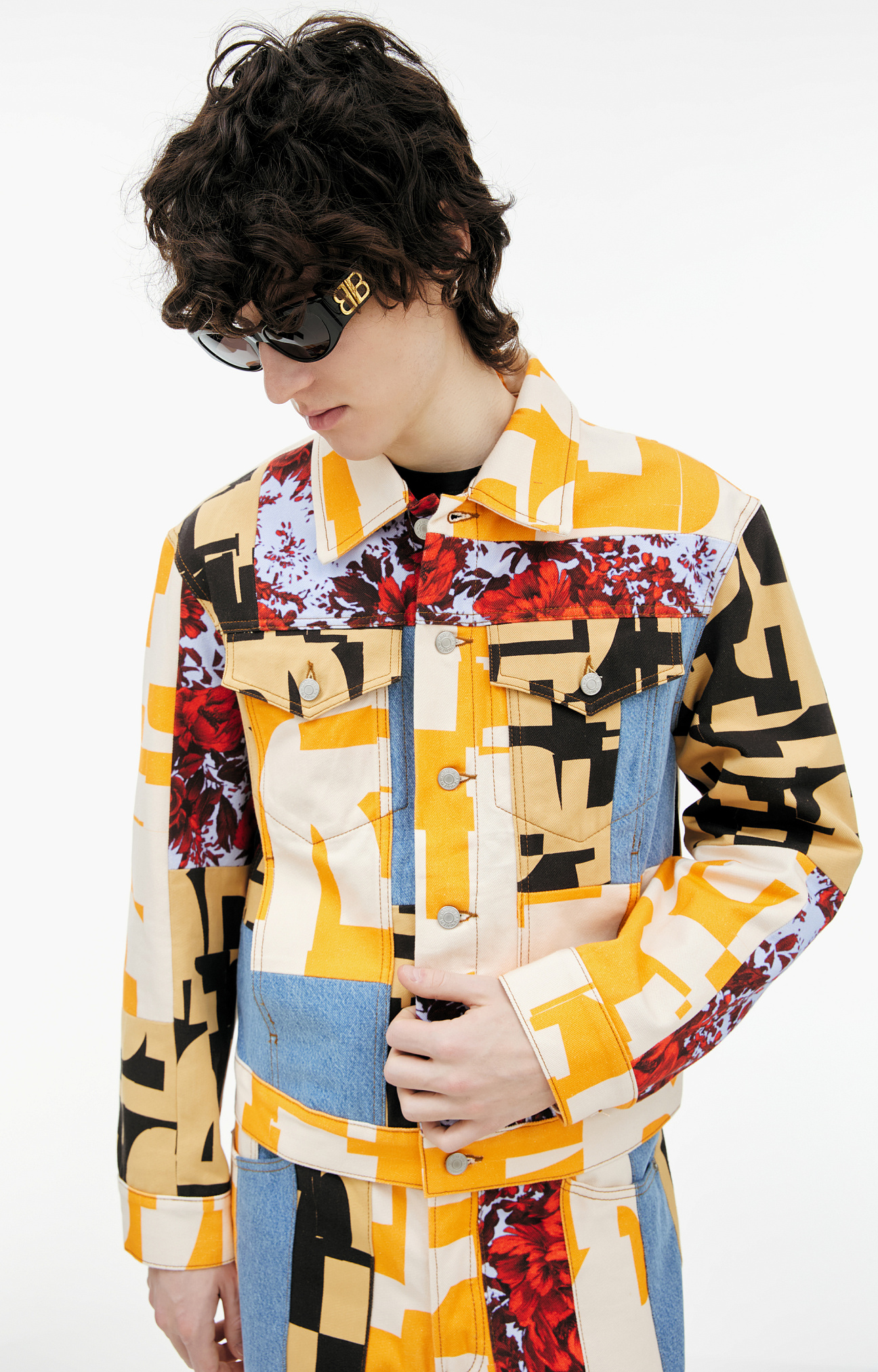 Dries Van Noten Patchwork Jacket