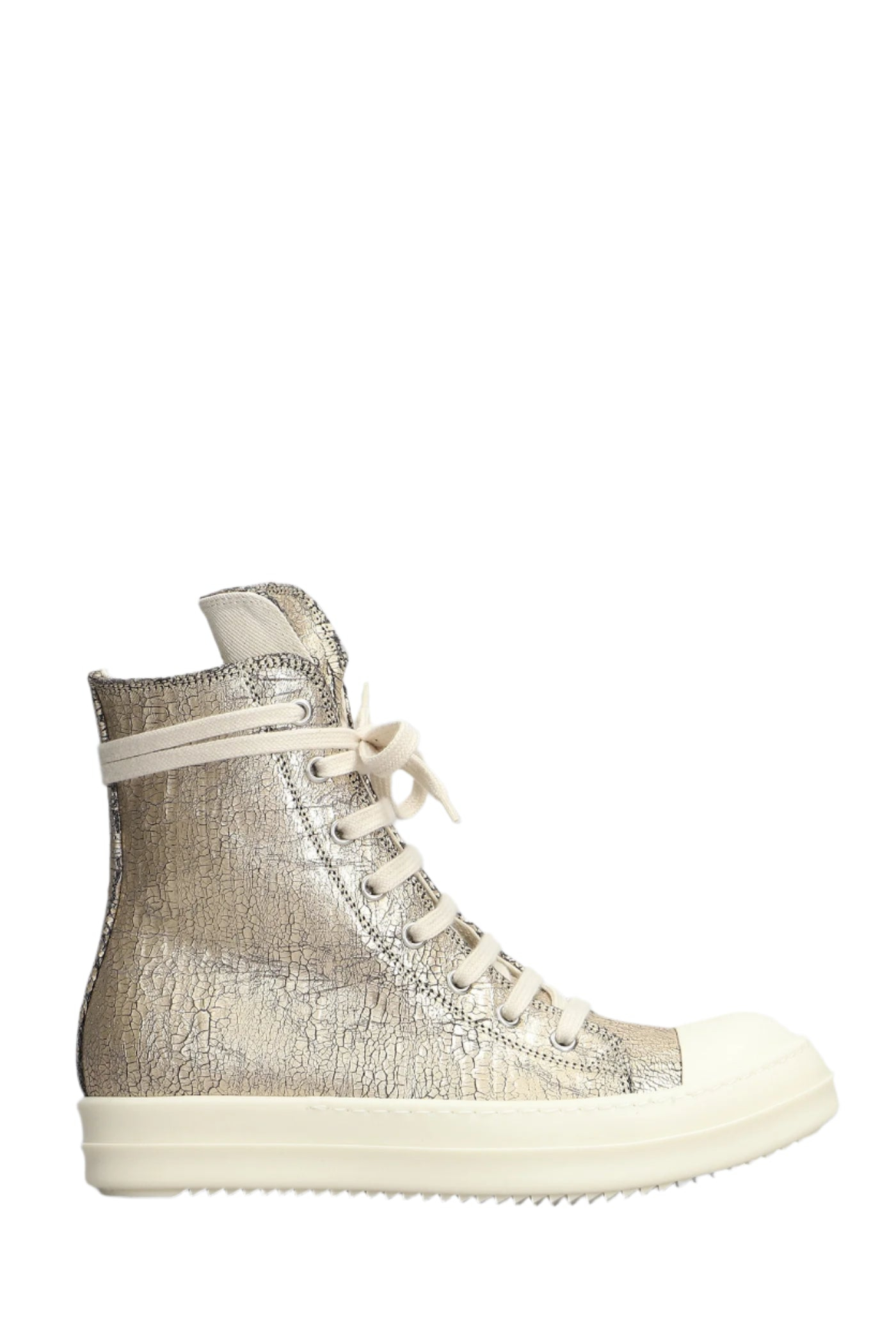 Rick Owens Drkshdw Denim Sneakers In Neutral