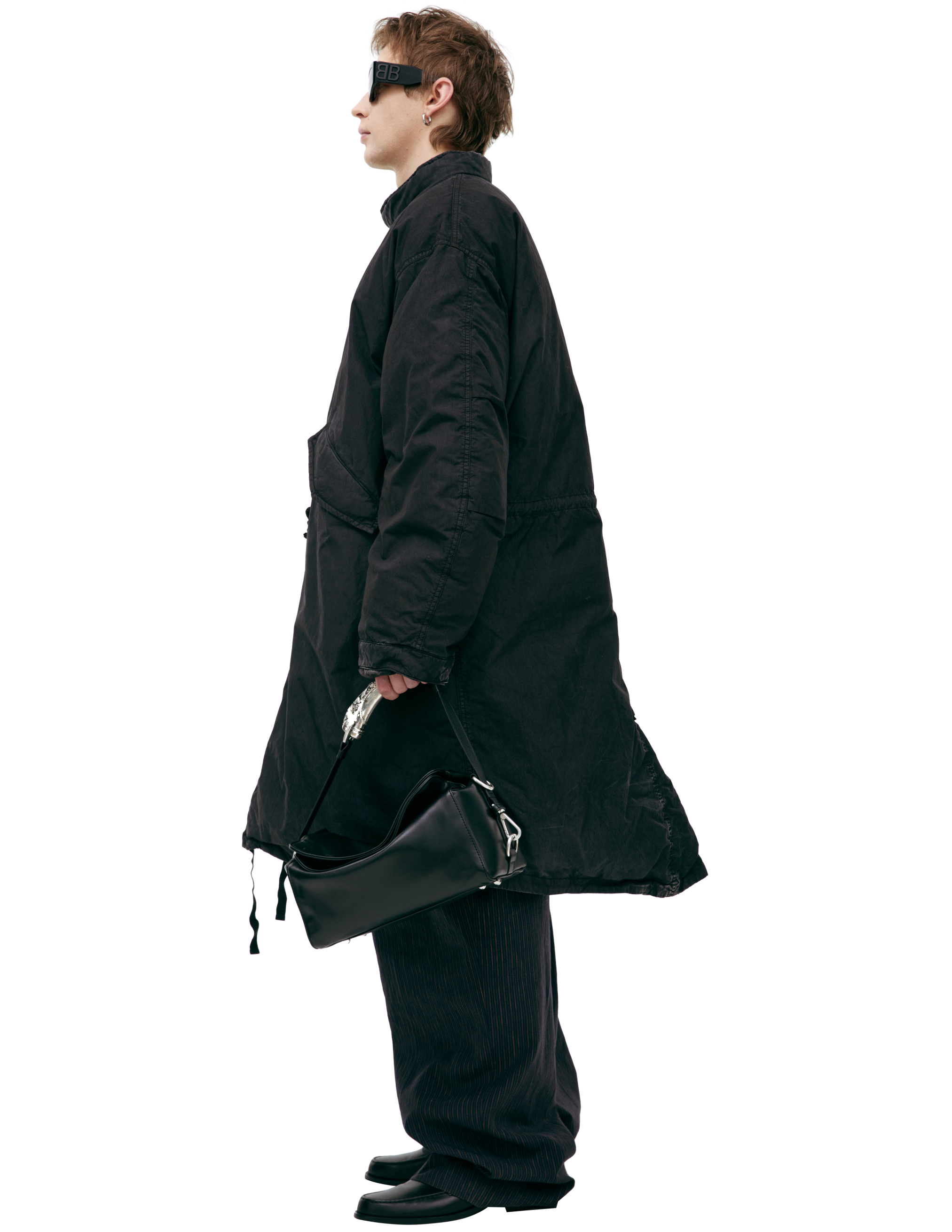 Enfants Riches Deprimes Black Cotton Parka In Black