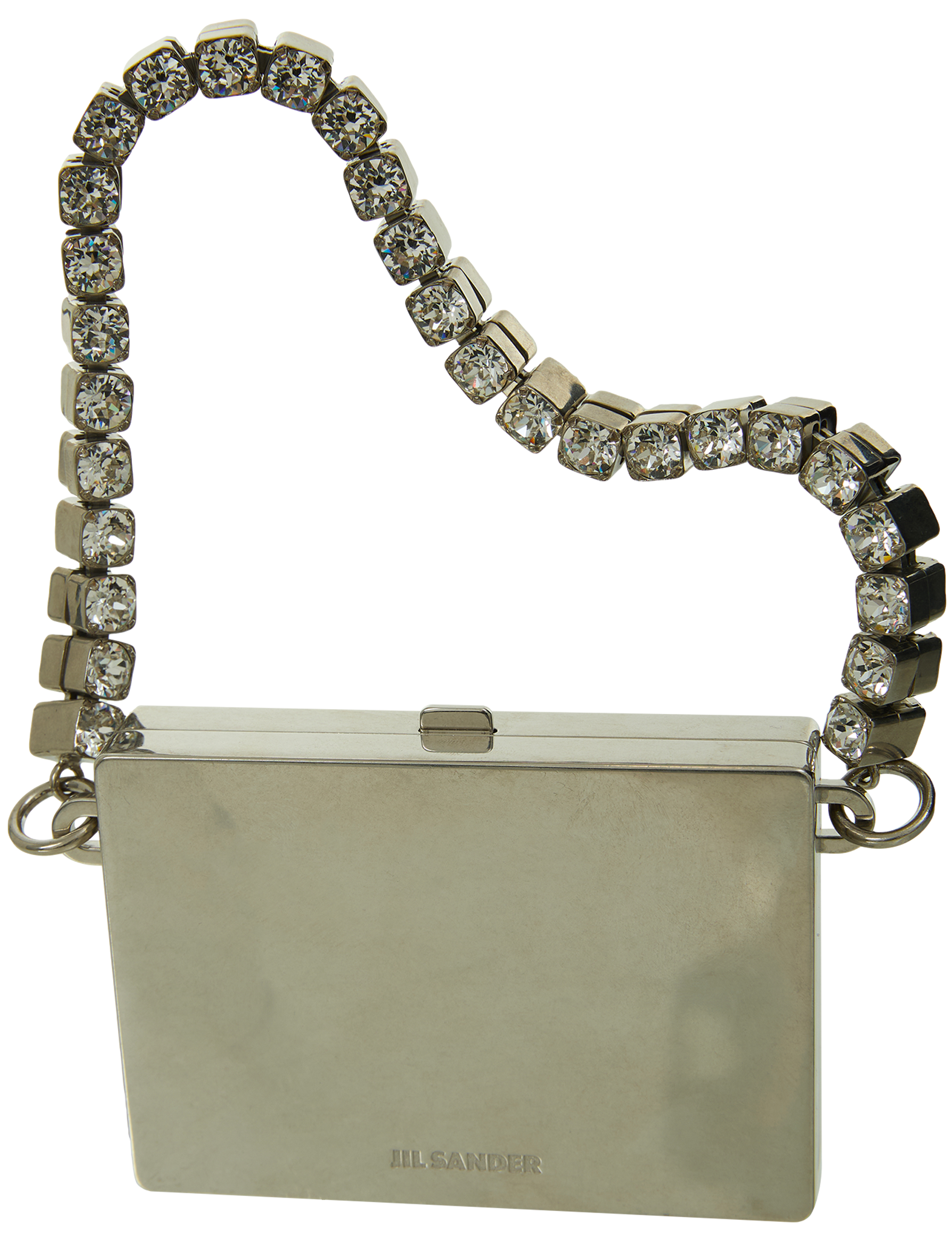 【関税＆送料込み】Jil Sander Clutch With Decoration Jil Sander Jewel Clutch | Black | FARFETCH