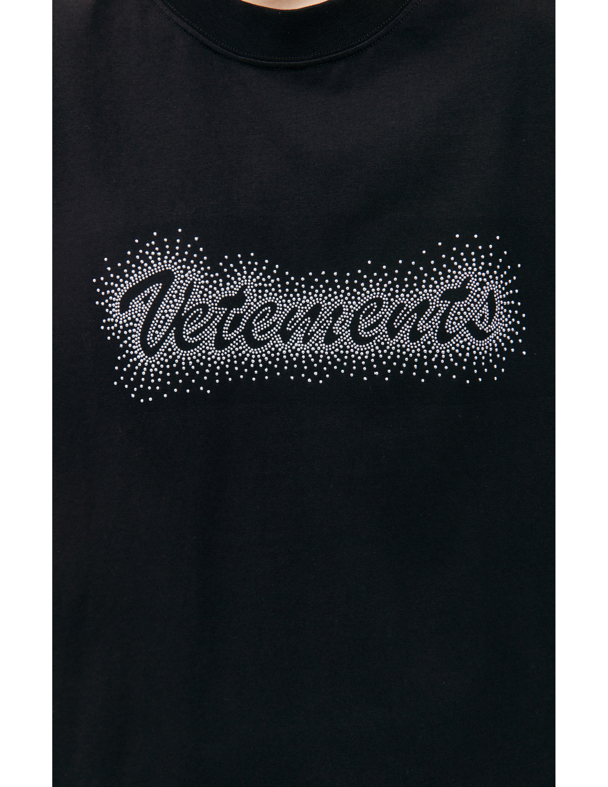 Shop Vetements Black Stud T-shirt