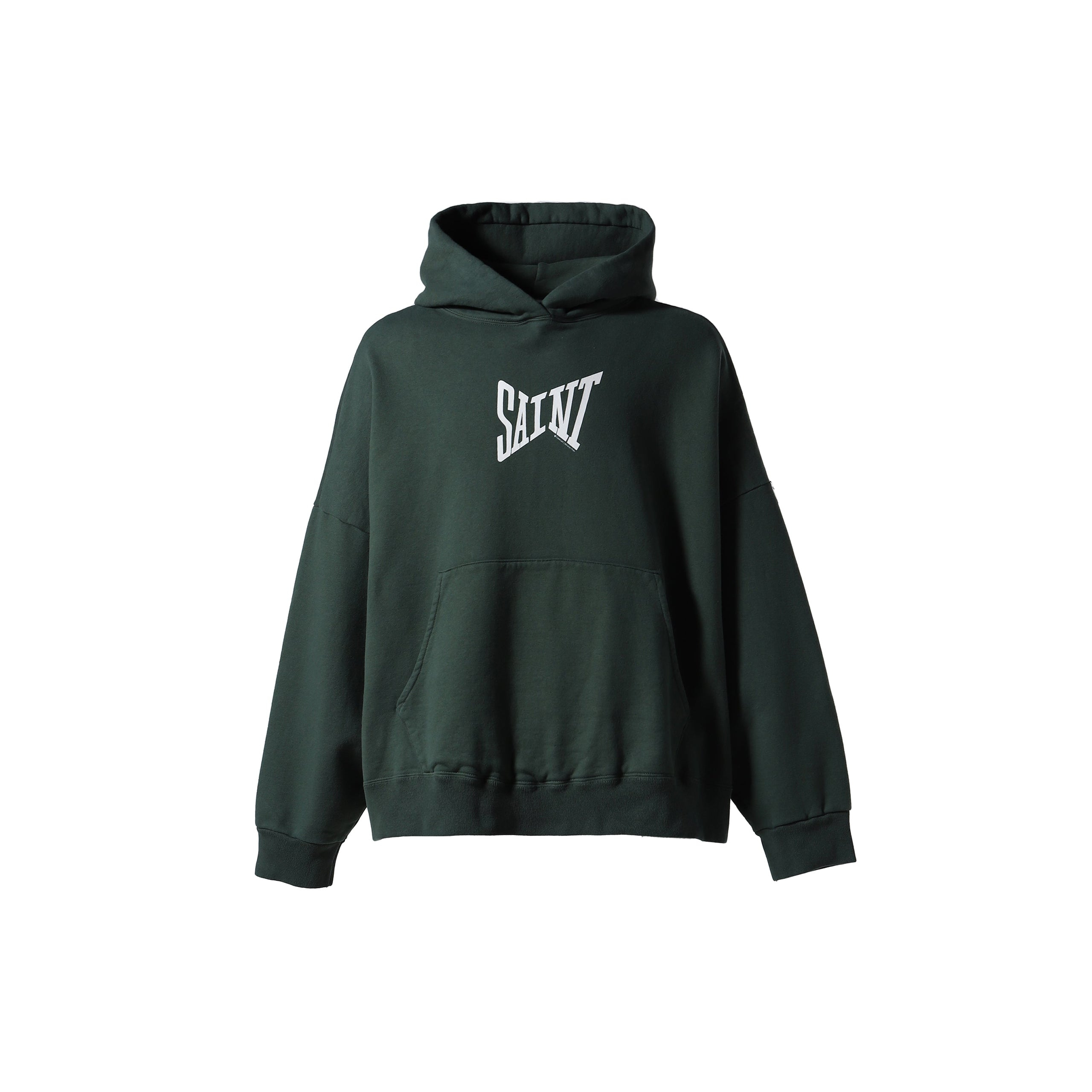 Saint Mxxxxxx Ribon Saint Hoodie In Green
