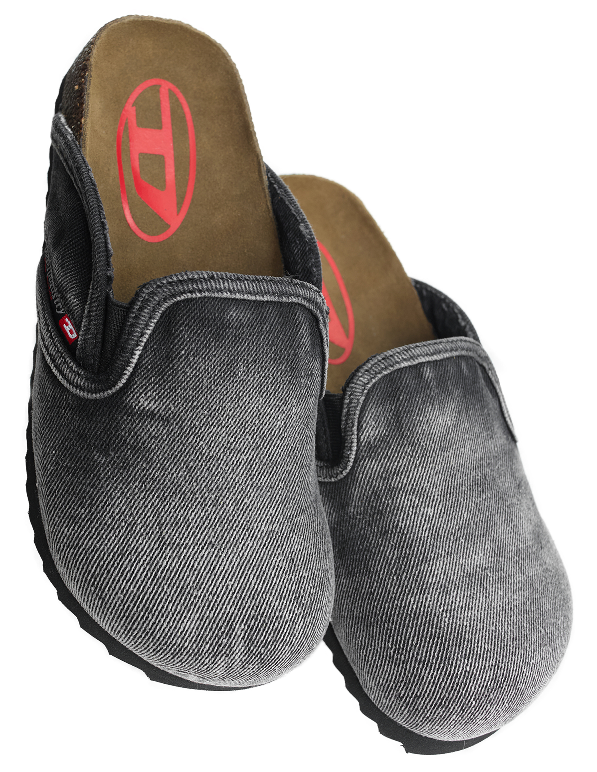 Diesel Blue D-woodstock Slip-on Mules