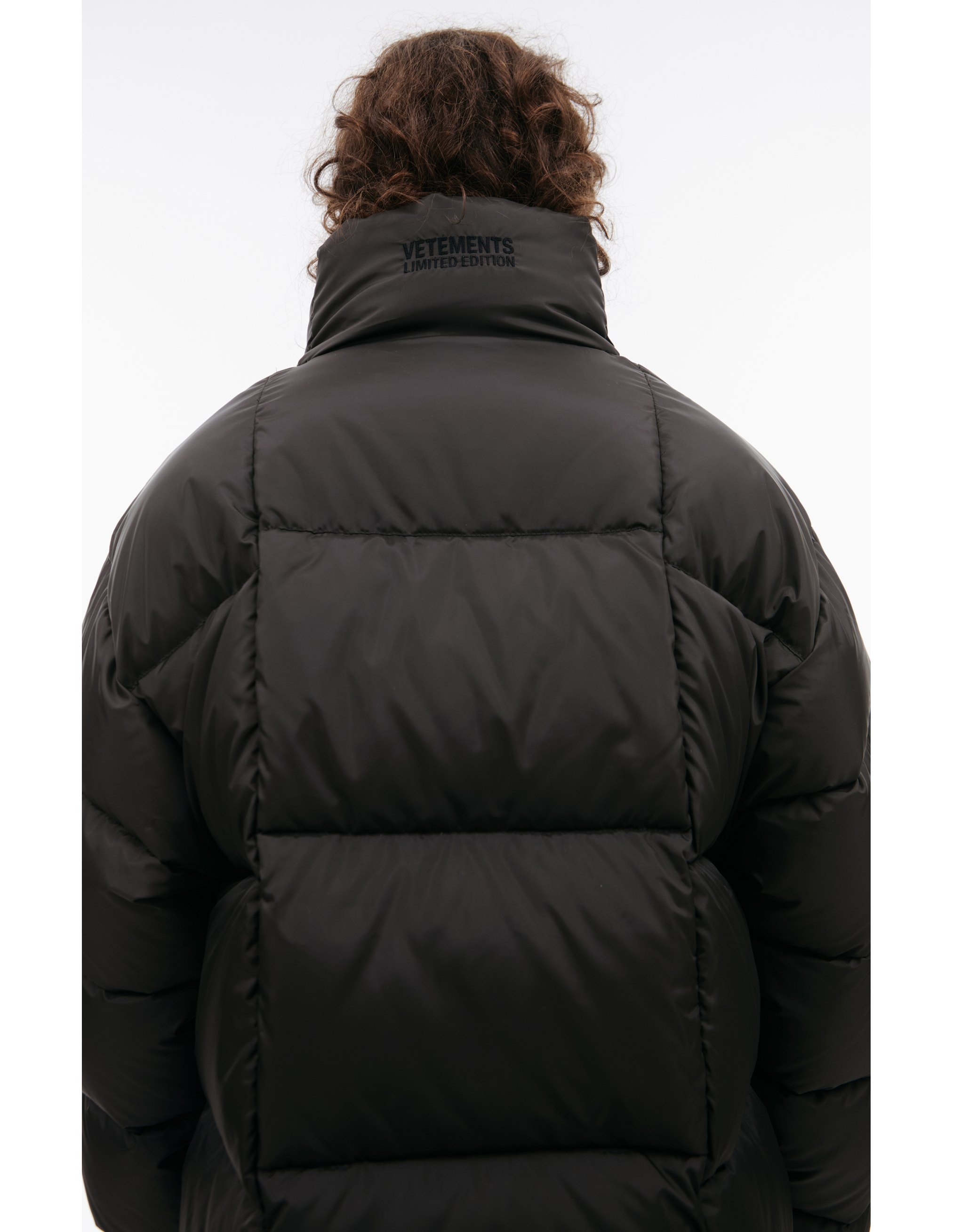 VETEMENTS DOWN JACKET WITH LOGO