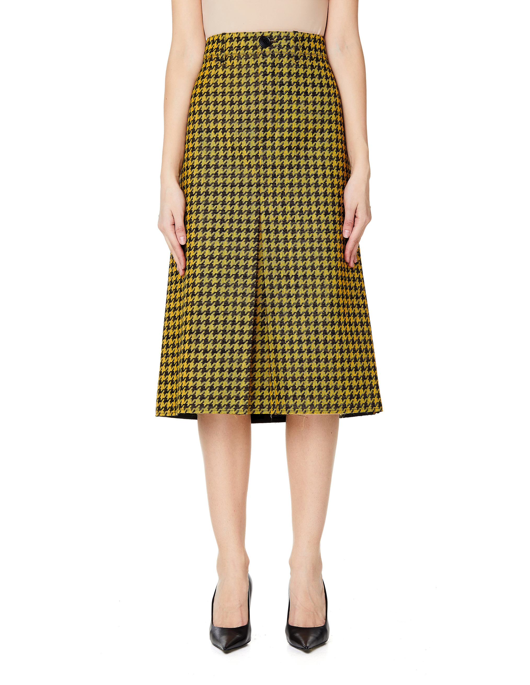 ミニスカート BALENCIAGA Women Mid Skirts 794545 TOV297204 Yellow Balenciaga BALENCIAGA Women Mid Skirts 794545 TOV297204