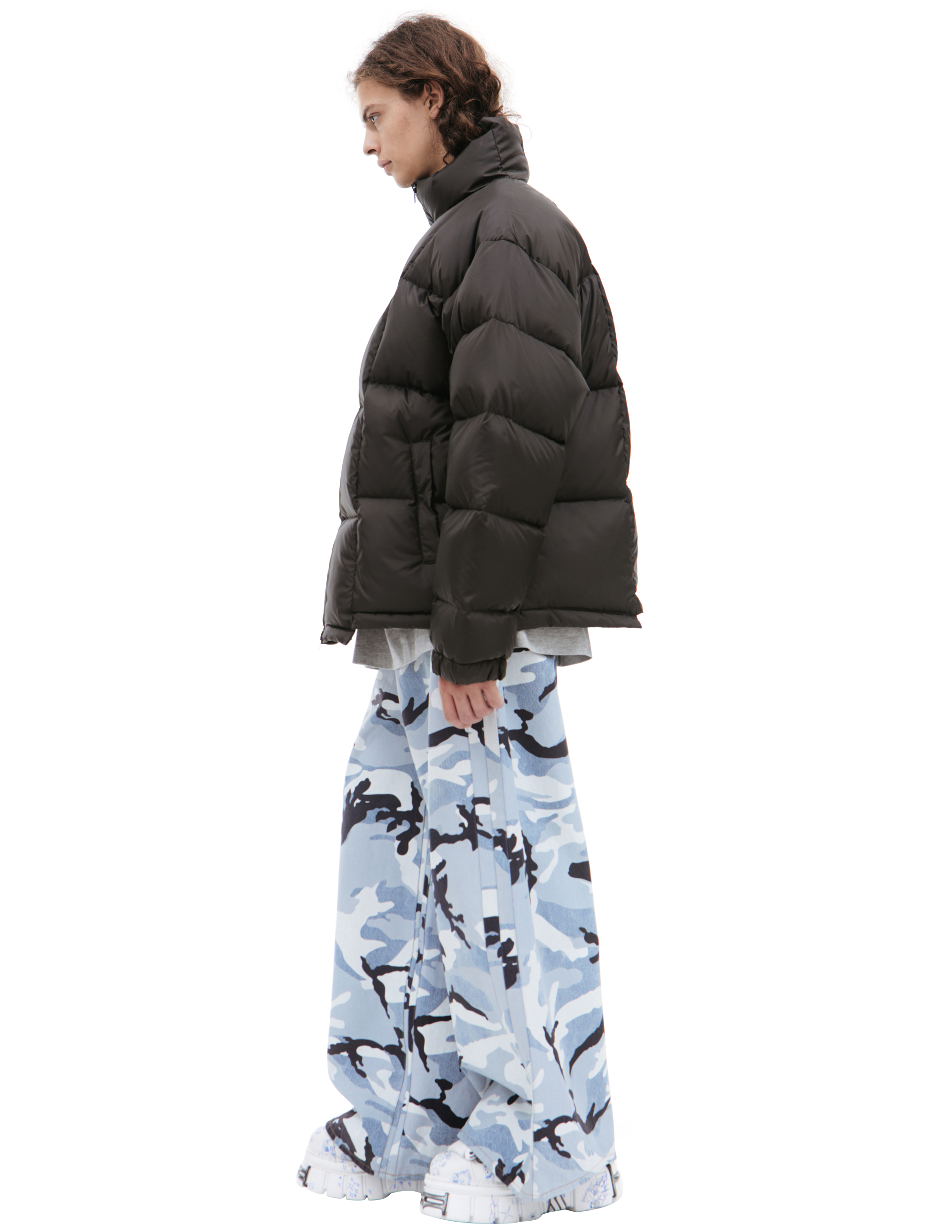 VETEMENTS DOWN JACKET WITH LOGO
