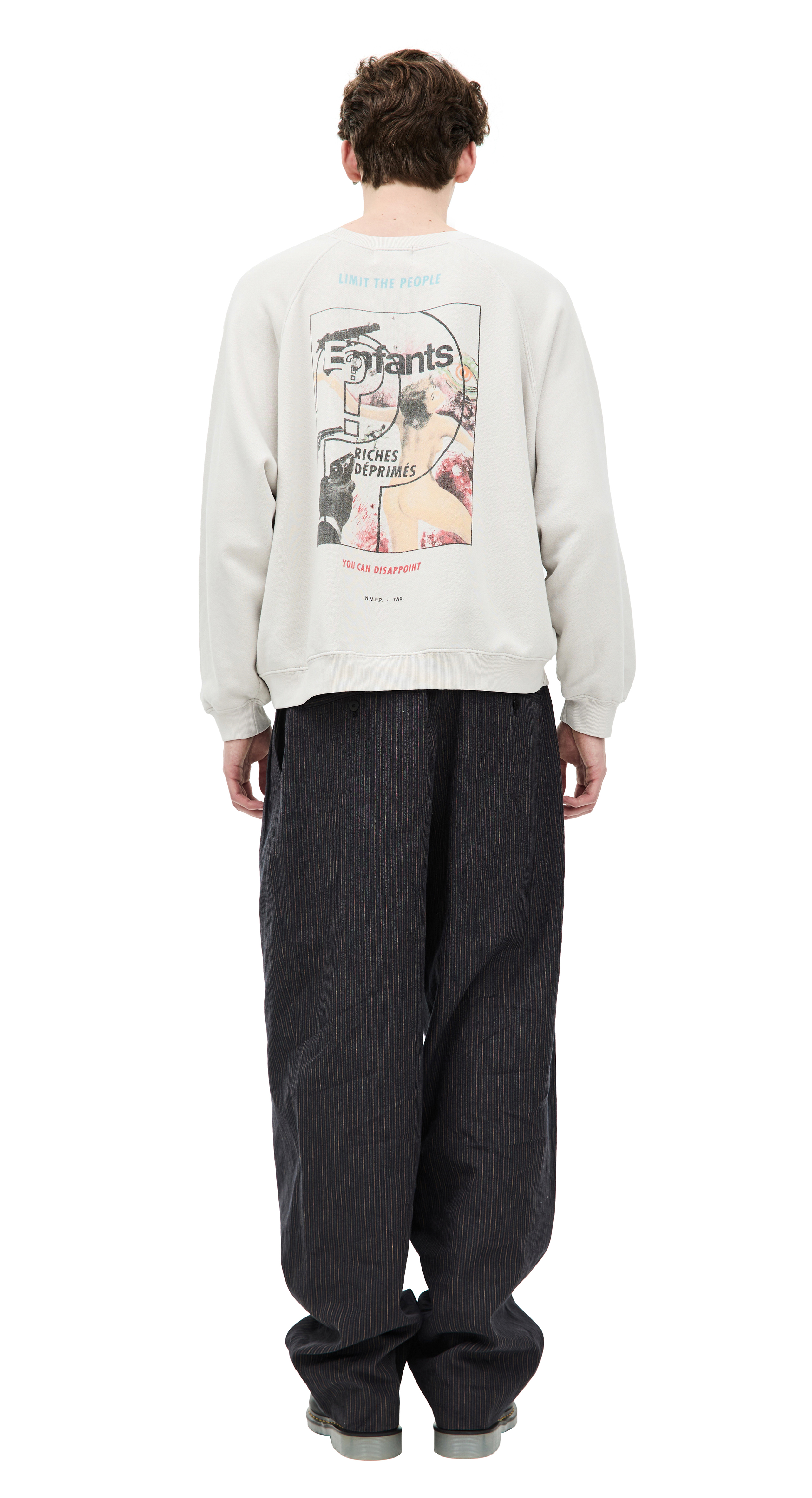Buy Enfants Riches Déprimés men white print sweatshirt for