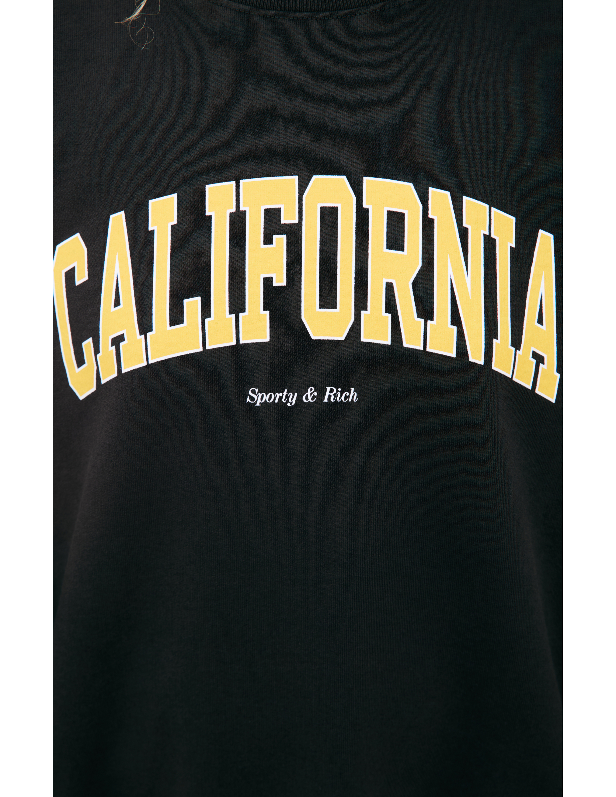 Shop Sporty And Rich 'california' Printed Sweatshirt In Brown