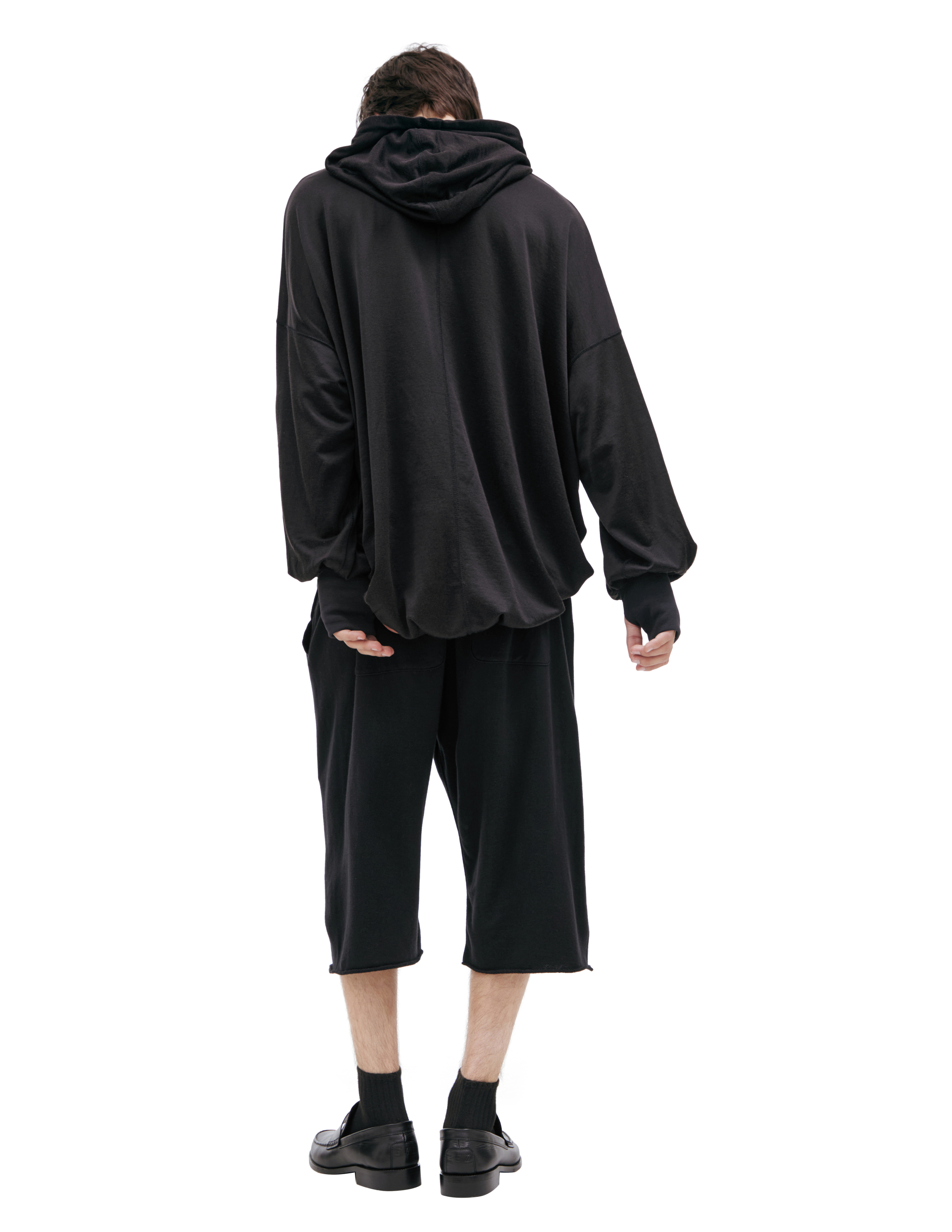 Undercover Black Hoodie With Patch In Black