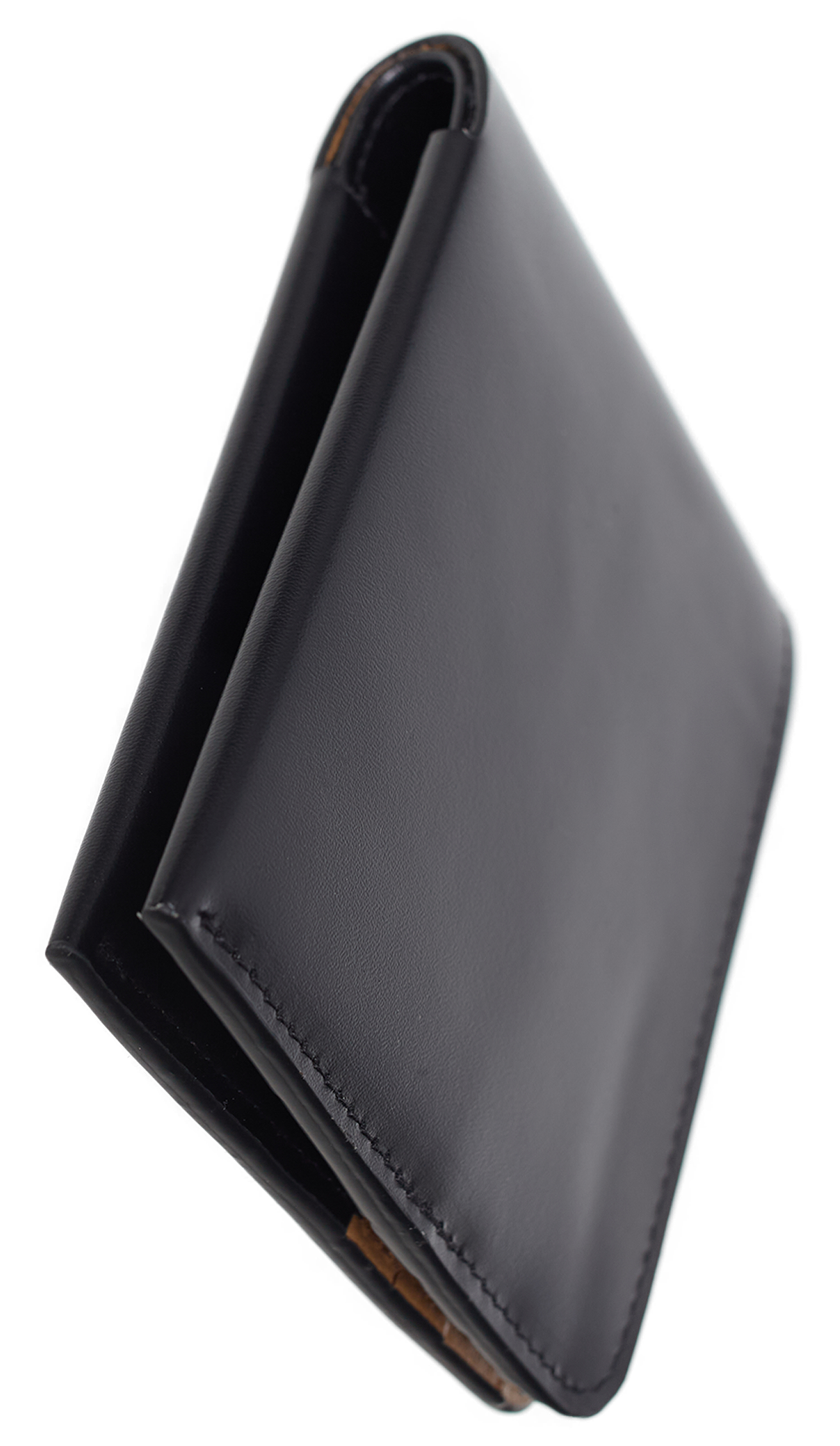 Buy Dries Van Noten men black leather wallet for $340 online