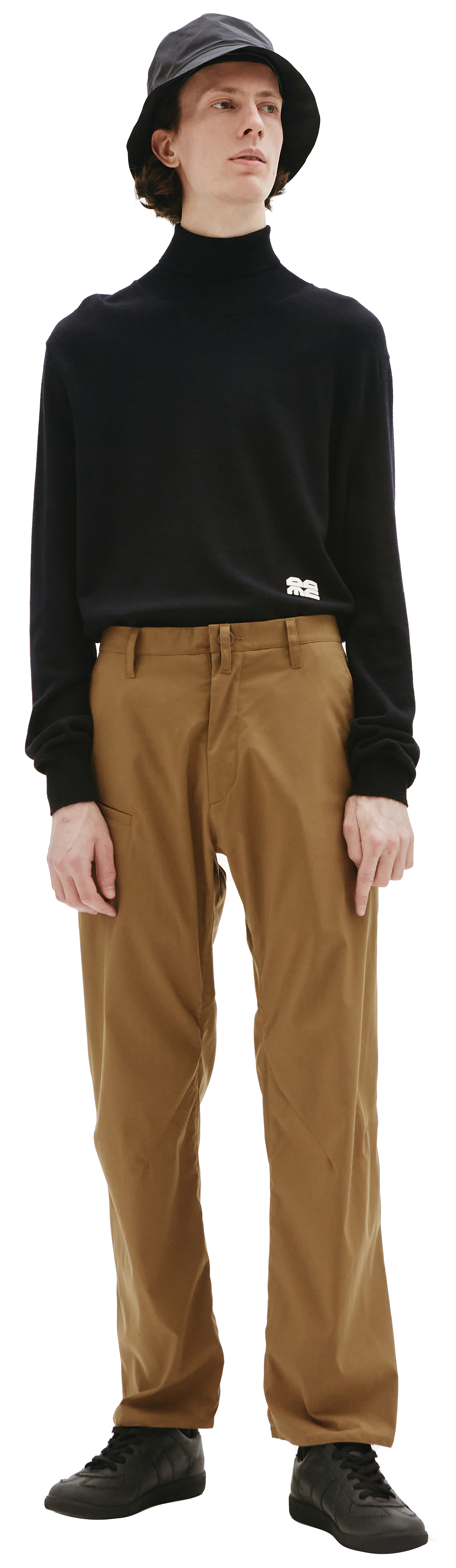 Buy Acronym men brown p39-m trousers for $715 online on SV77, P39