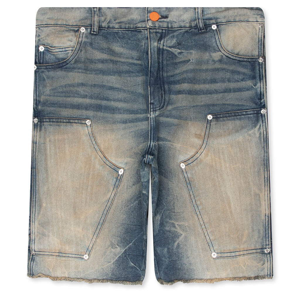 Buy Hellstar men carpenter jorts for $600 online on SV77