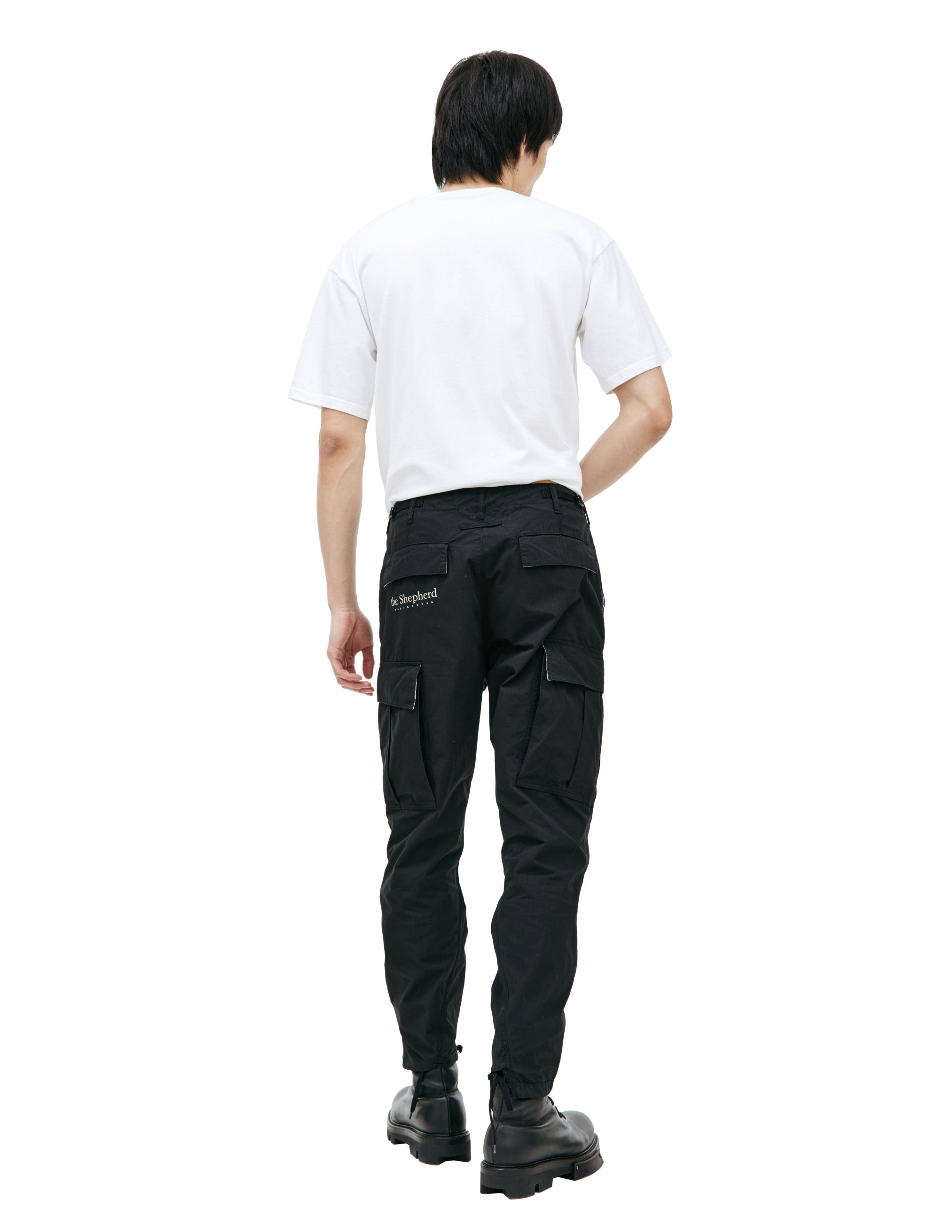 Shop Undercover Black Cargo Trousers