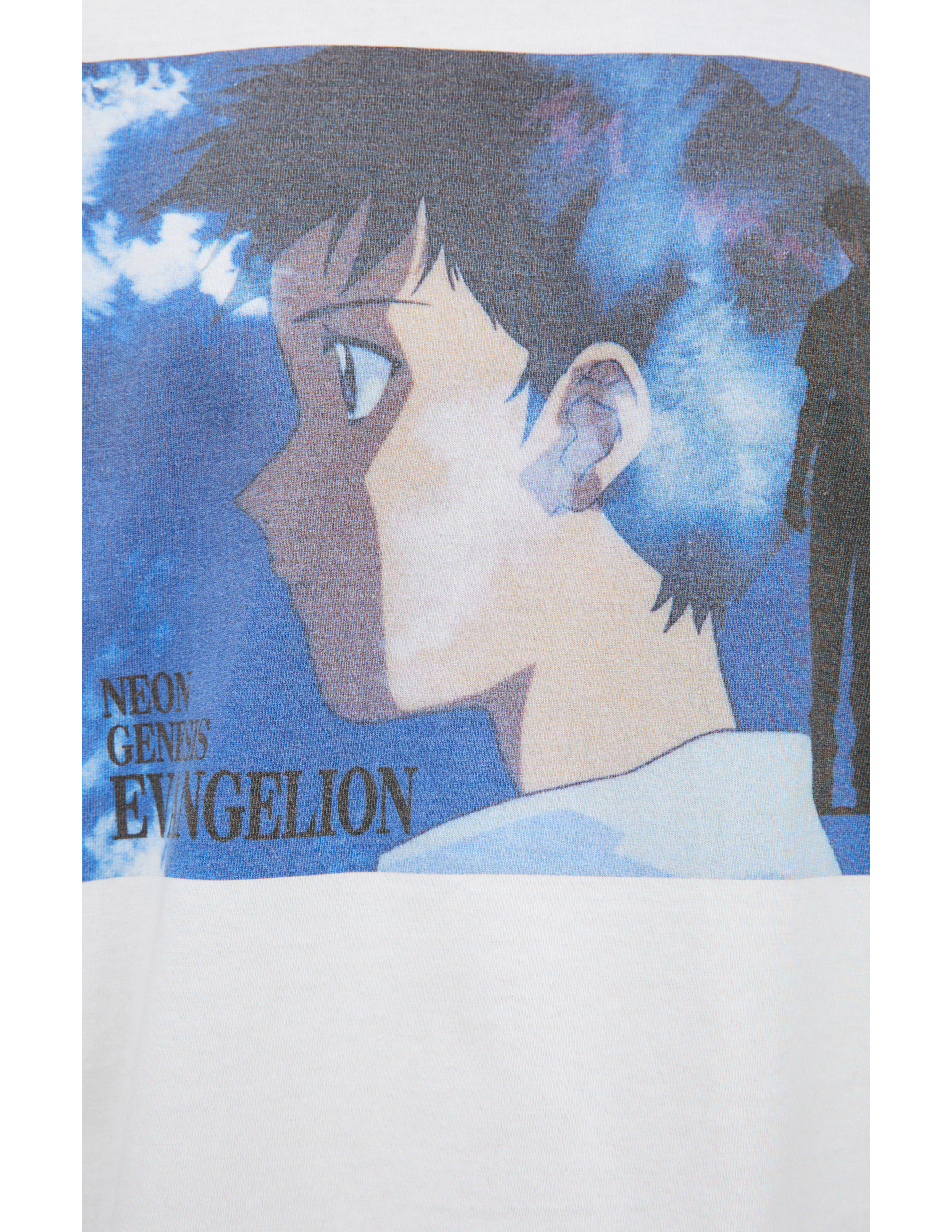 Shop Saint Mxxxxxx Shinji Printed T-shirt In White