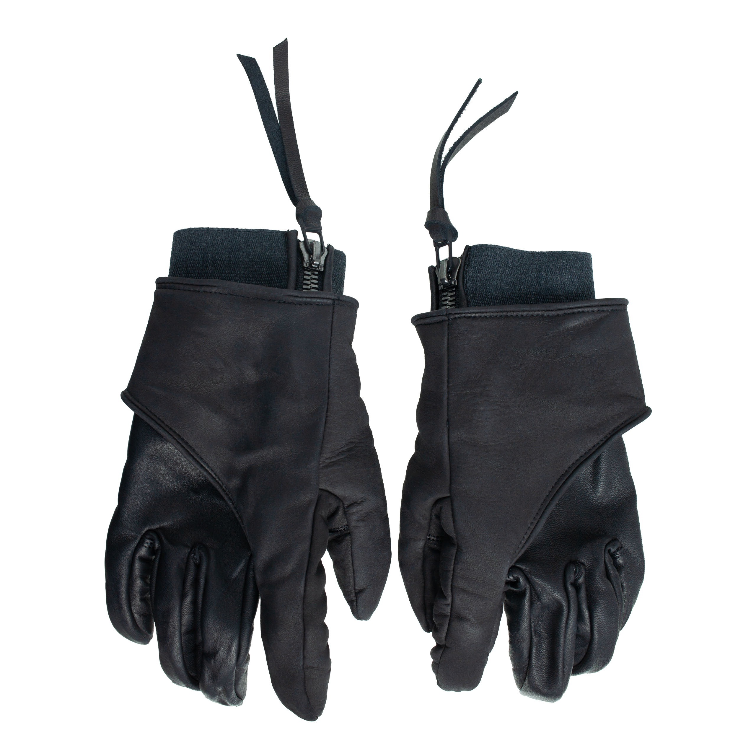 The Viridi-anne レザー　バンデージ　グローブ　サイズ3 Buy The Viridi-Anne men black multilayer leather gloves for