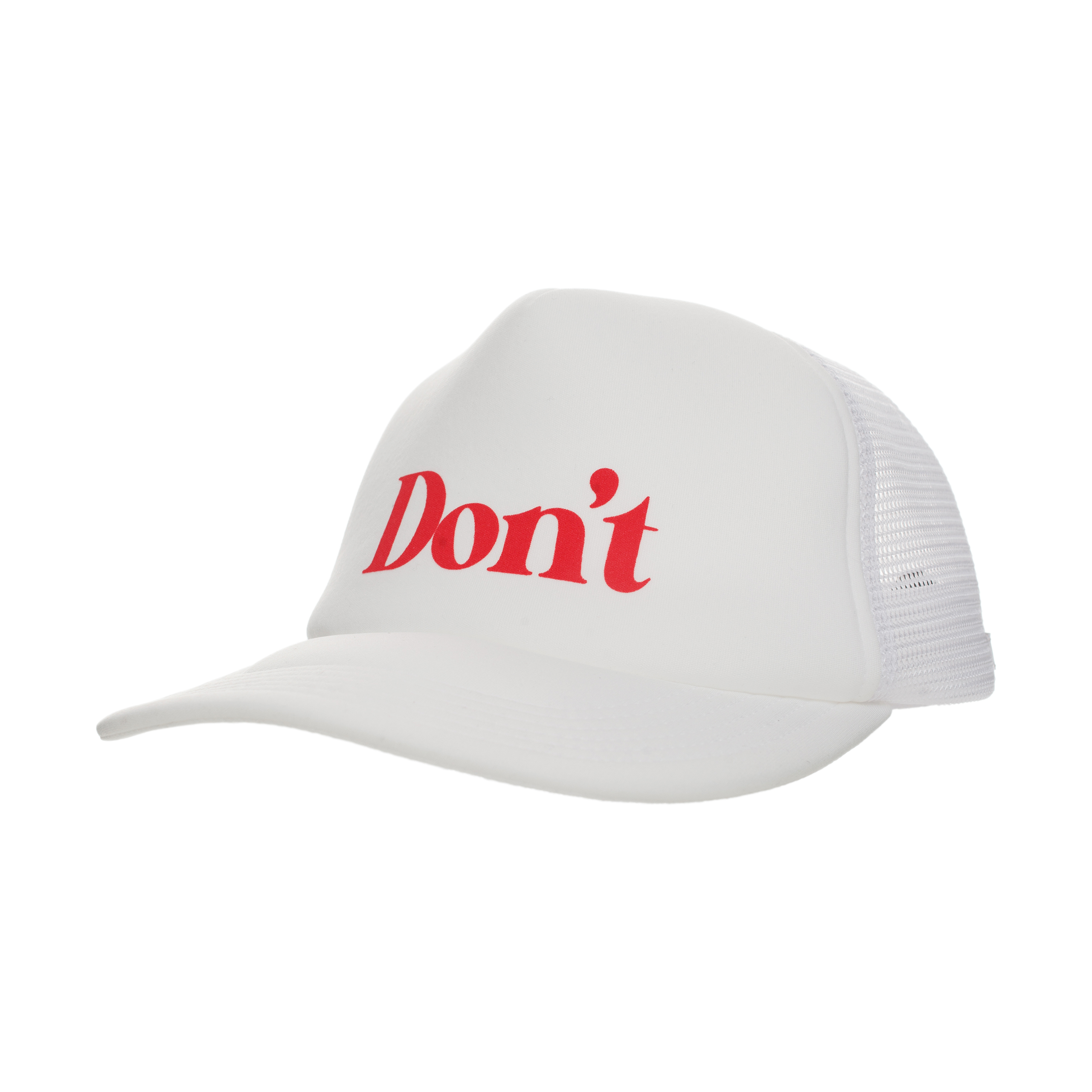 Shop Undercover 'don't' Printed Cap In White