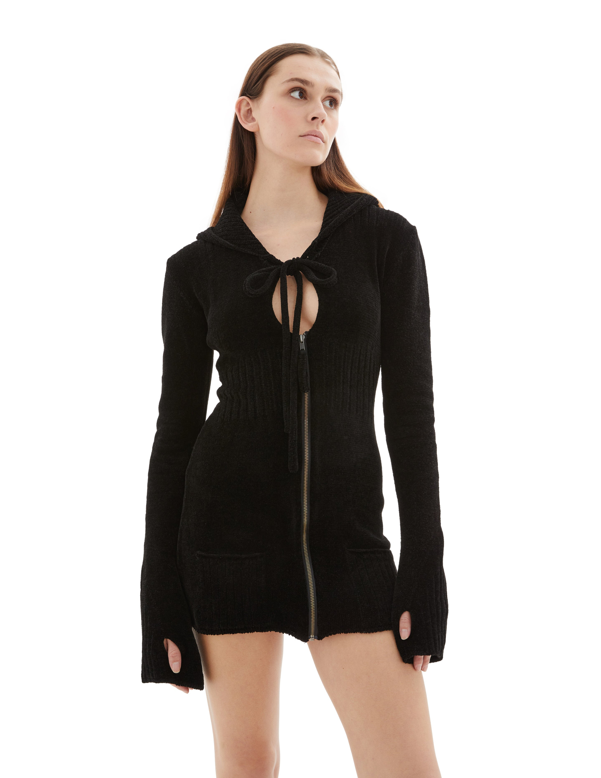 Ottolinger Knit Cardigan In Black