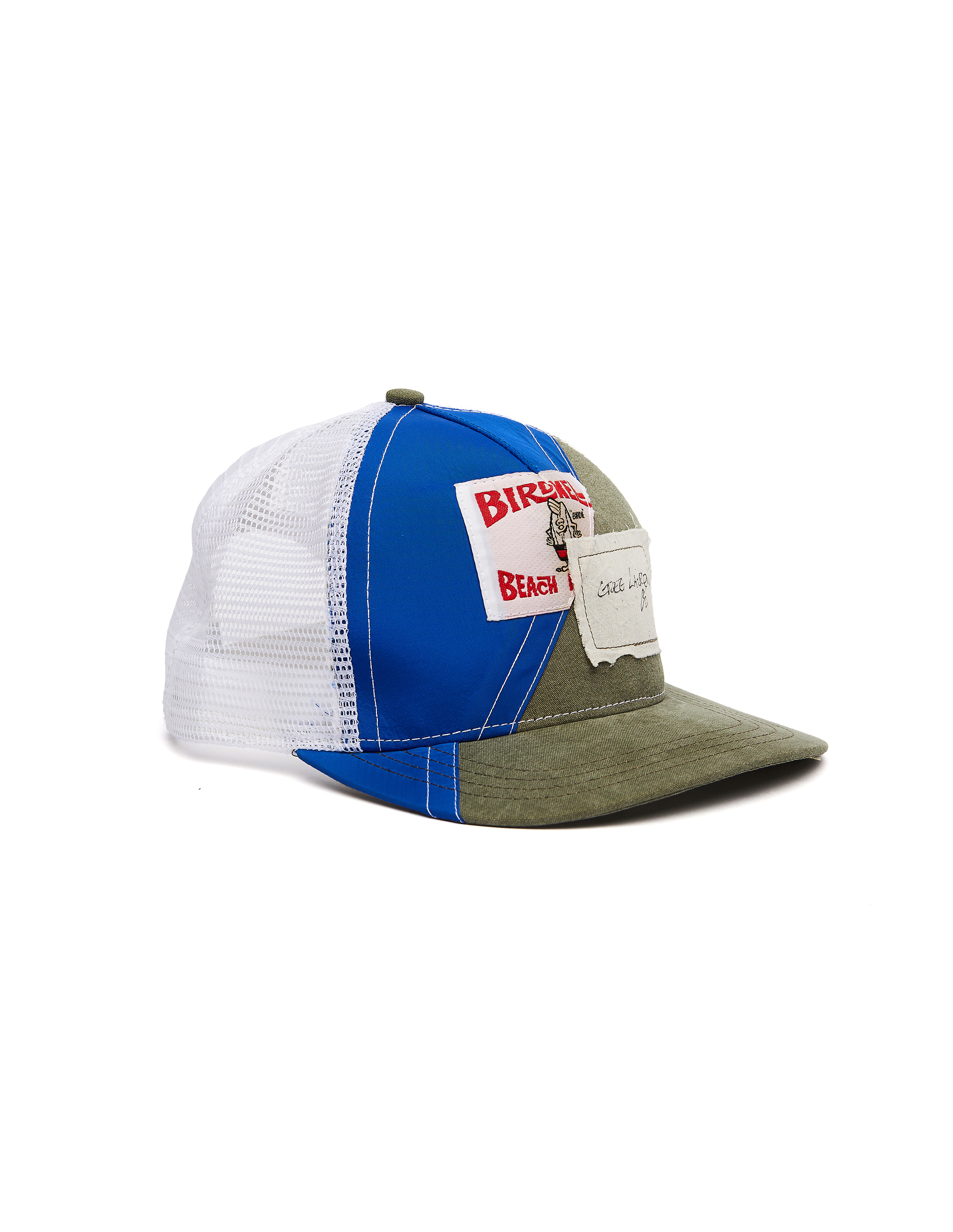 Buy Greg Lauren men multicolor cotton birdwell cap for $214 online 