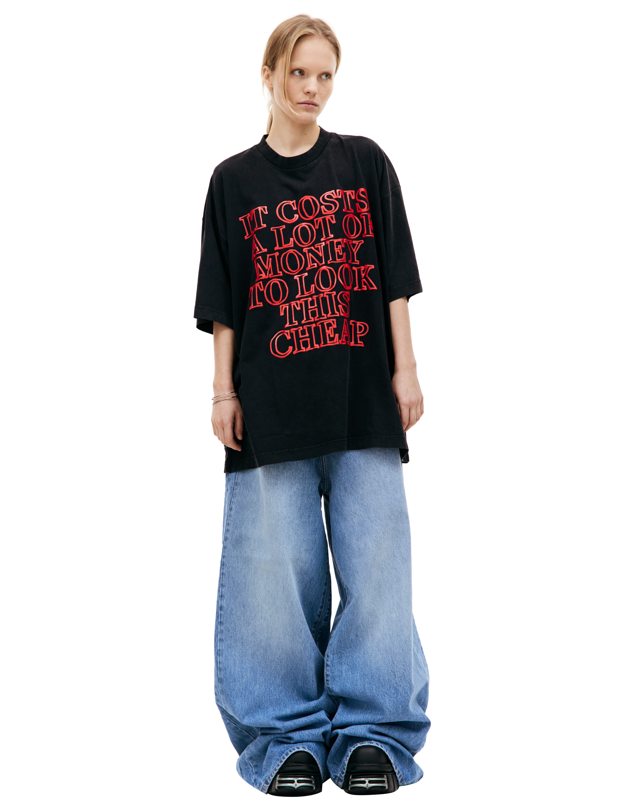 VETEMENTS Very Expensive cotton t-shirt