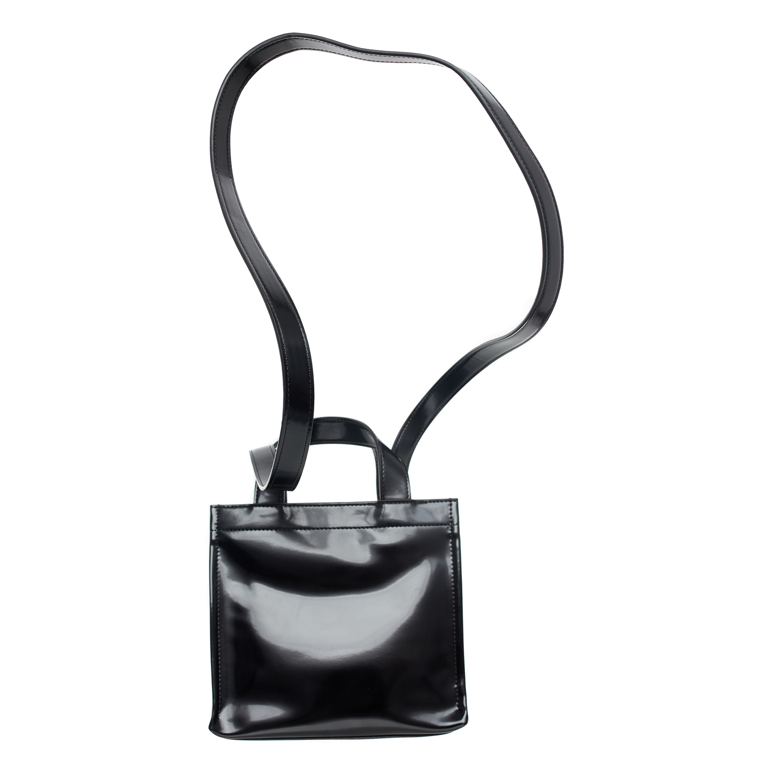 Acne Studios Black Mini Tote Bag In Black