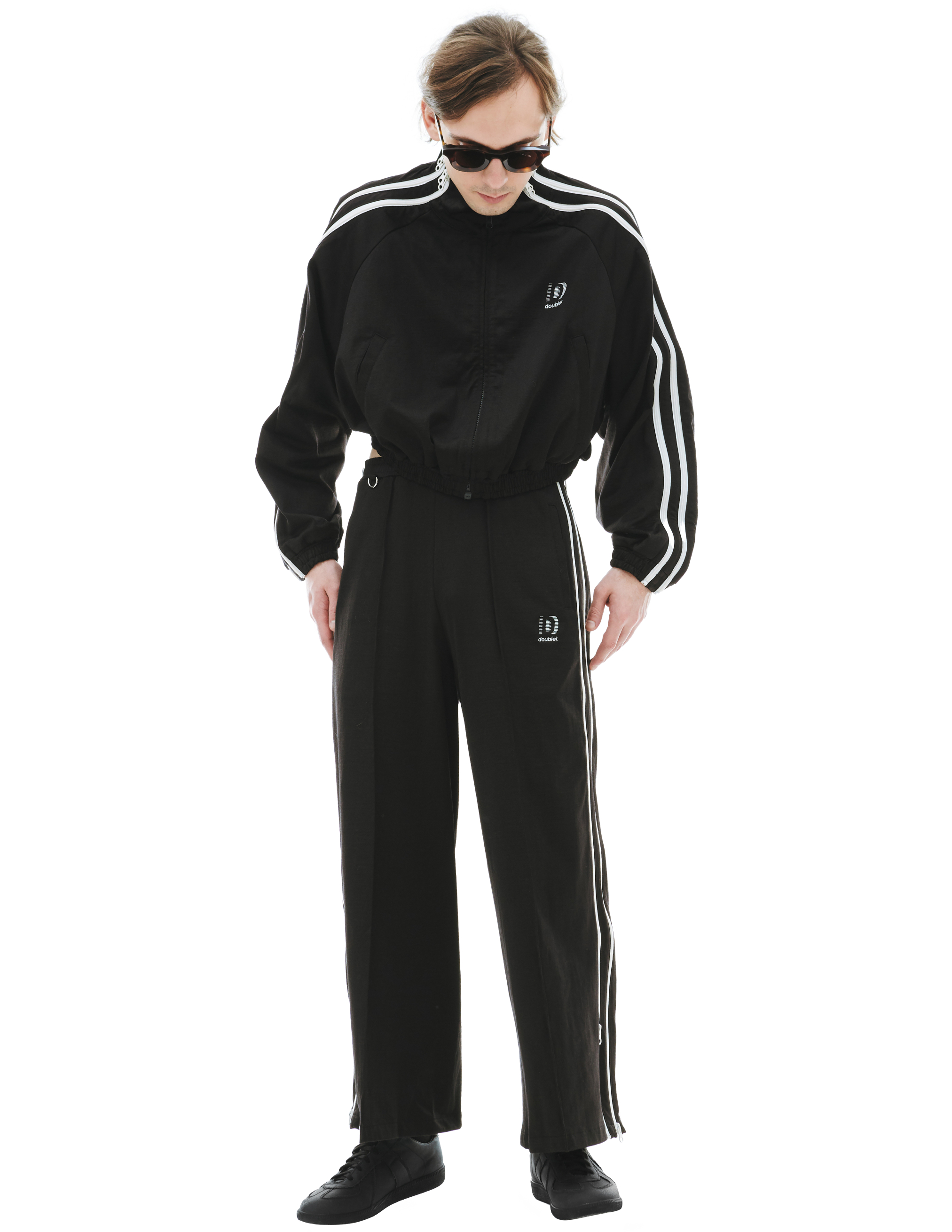 Doublet Zip up track trousers