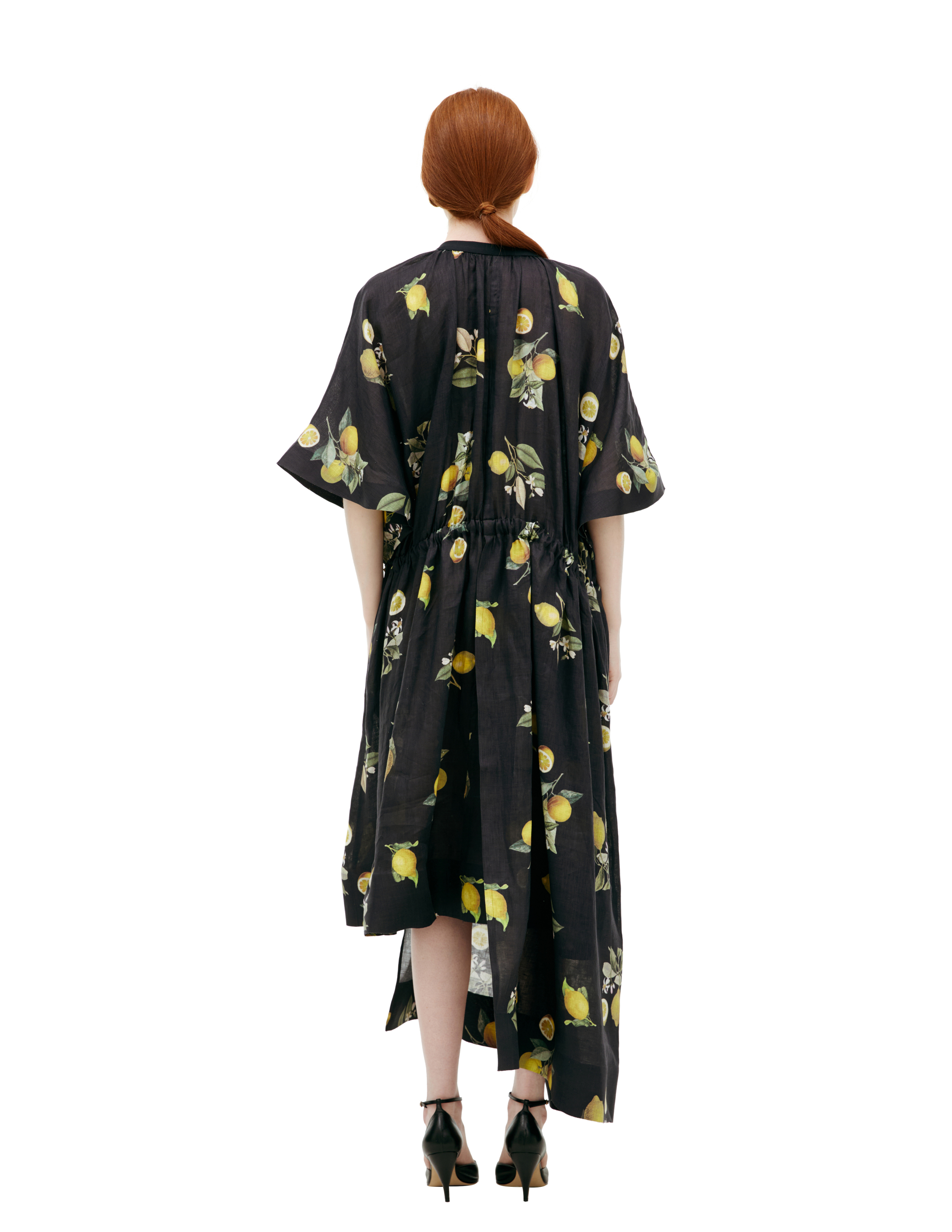 Undercover Midi Dress With Monoprint