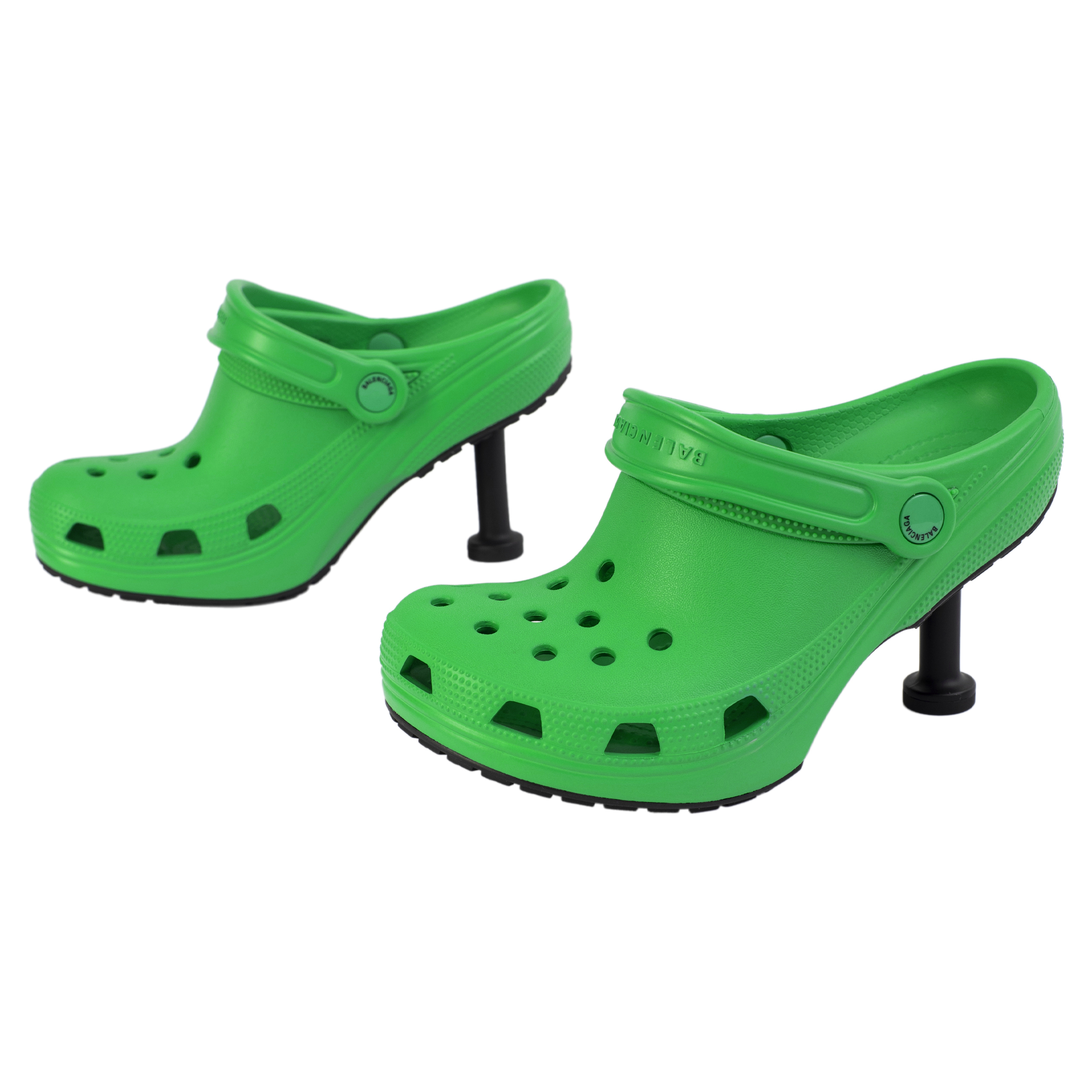 Mules & clogs CROCS Green size 36 EU in Rubber - 36764740