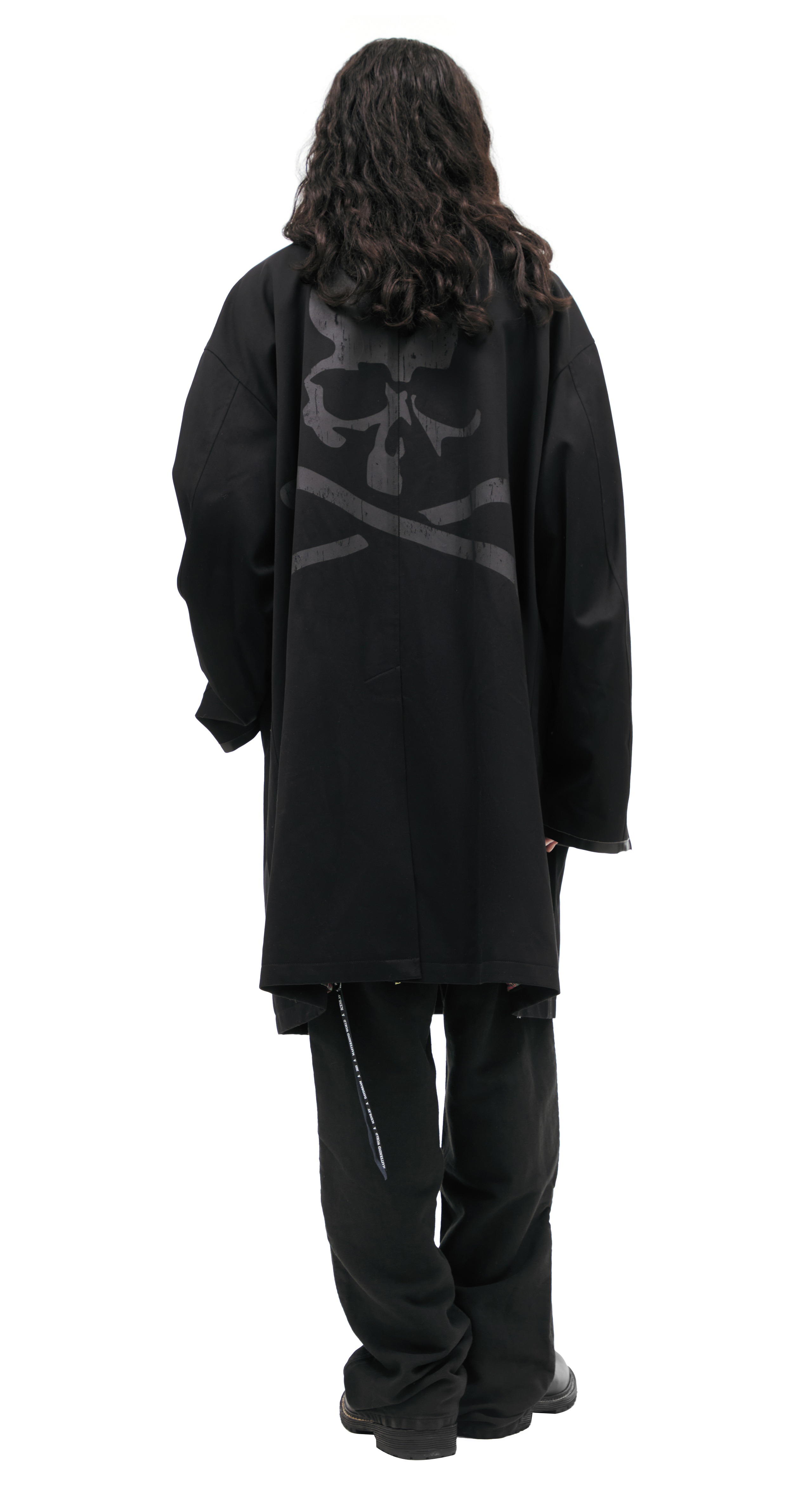 Buy Mastermind WORLD men black coat with logo for $4,110 online on