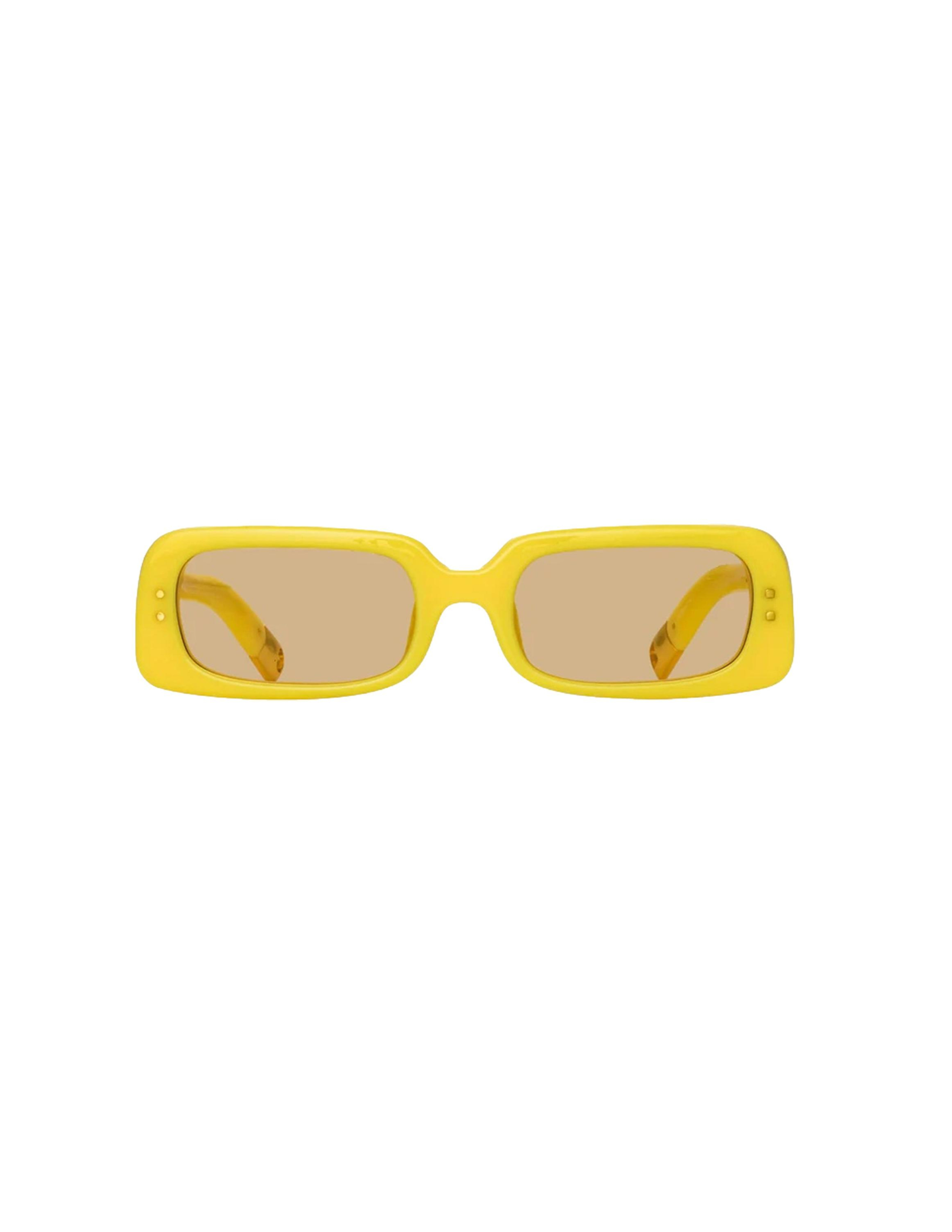 Jacquemus Rectangle Frame Sunglasses Sunglasses In Yellow