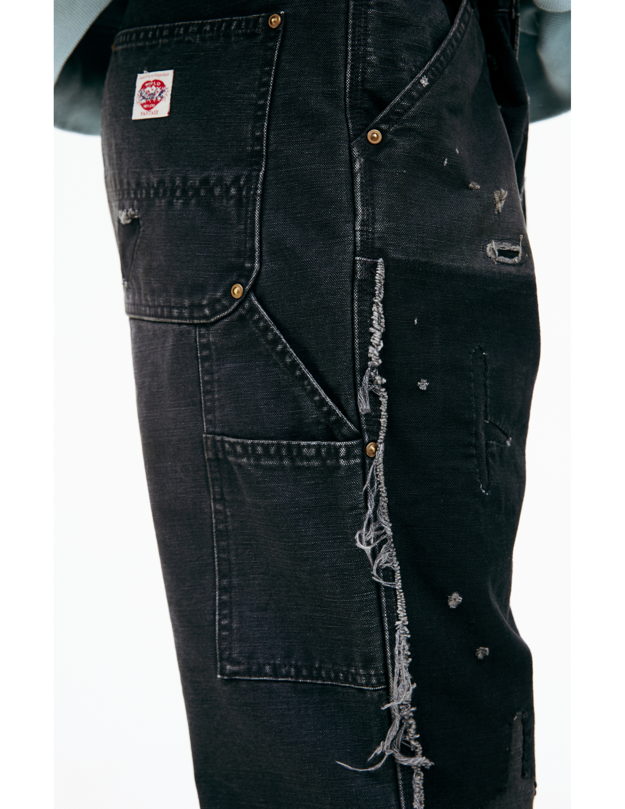 Saint Mxxxxxx Jeans With Patches In Black