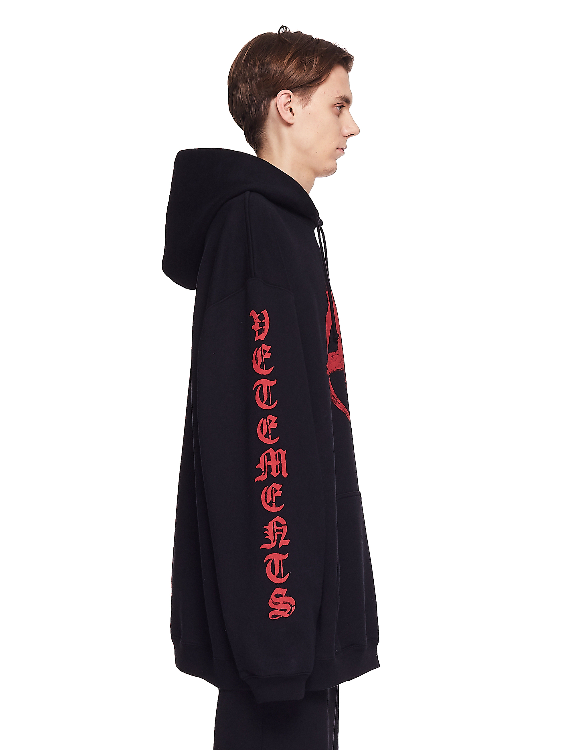 トップス VETEMENTS 20SS Anarchy Hoodie Vetements 2020 Anarchy Hoodie - Black Sweatshirts & Hoodies