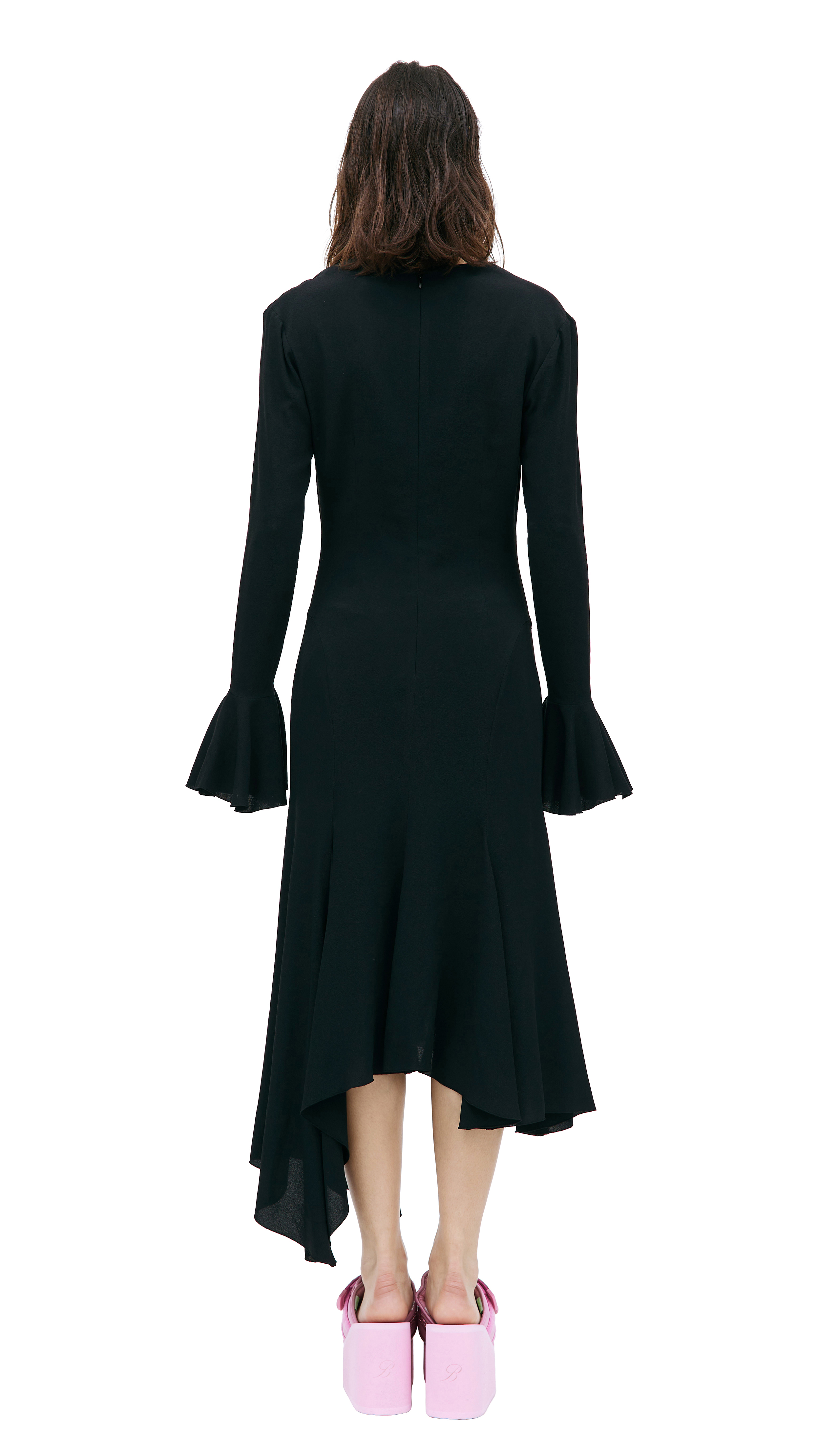 Buy Blumarine women black midi dress for €765 online on SV77