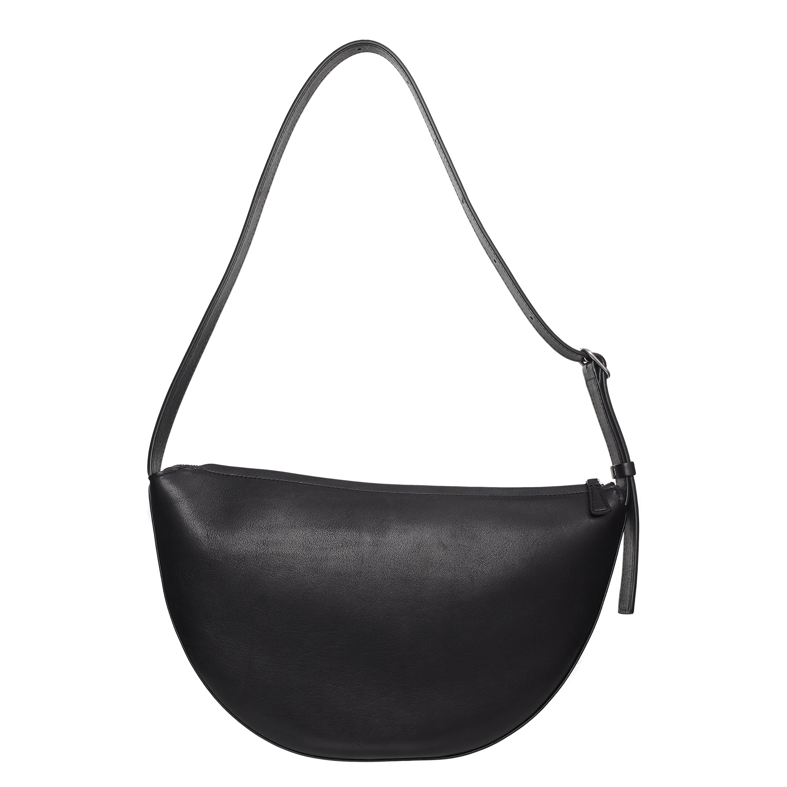 The Row Leather Bag Jouvette In Black