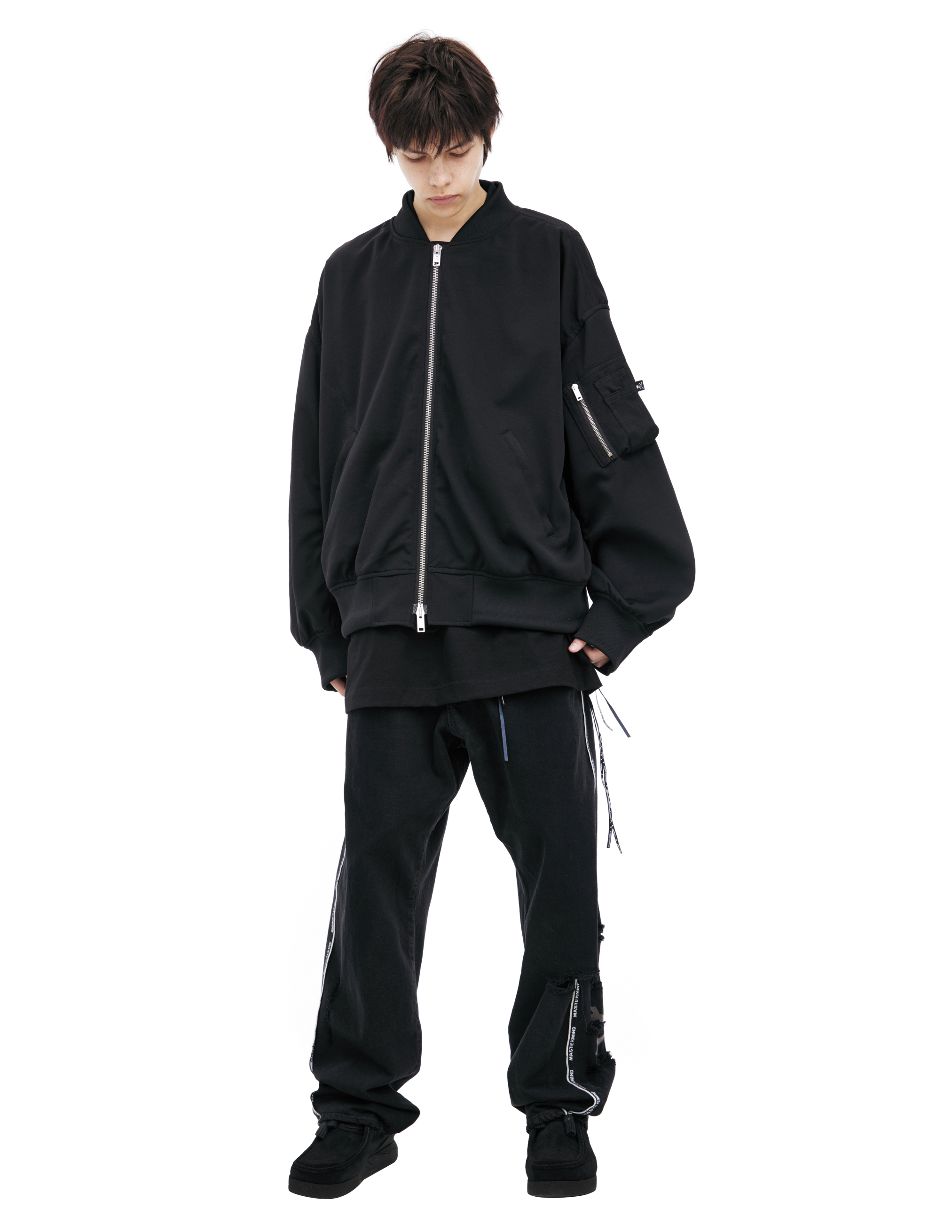 Mastermind Japan Black Logo Bomber