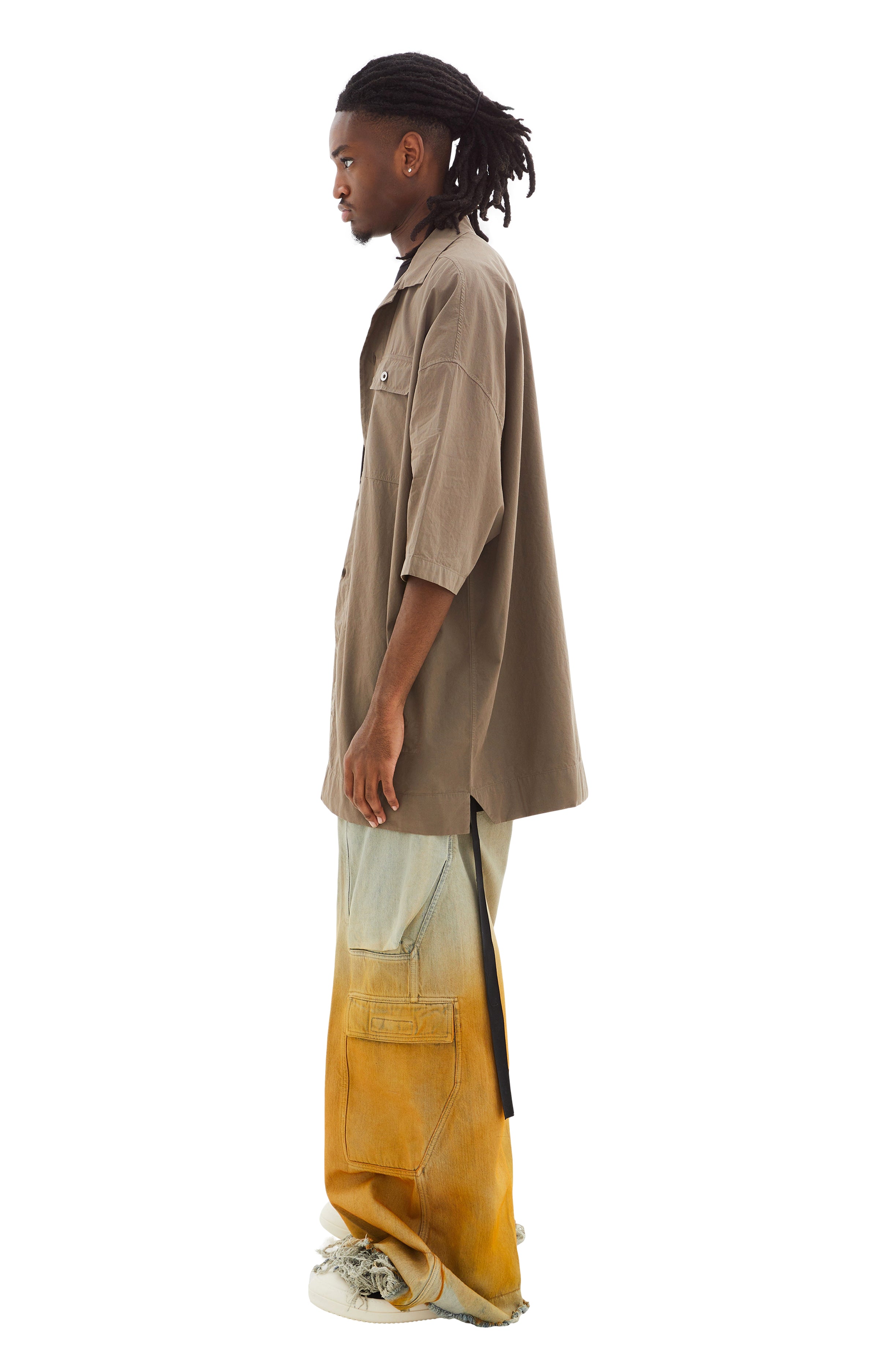 Buy DRKSHDW by Rick Owens men magnum tommy s/s shirt for