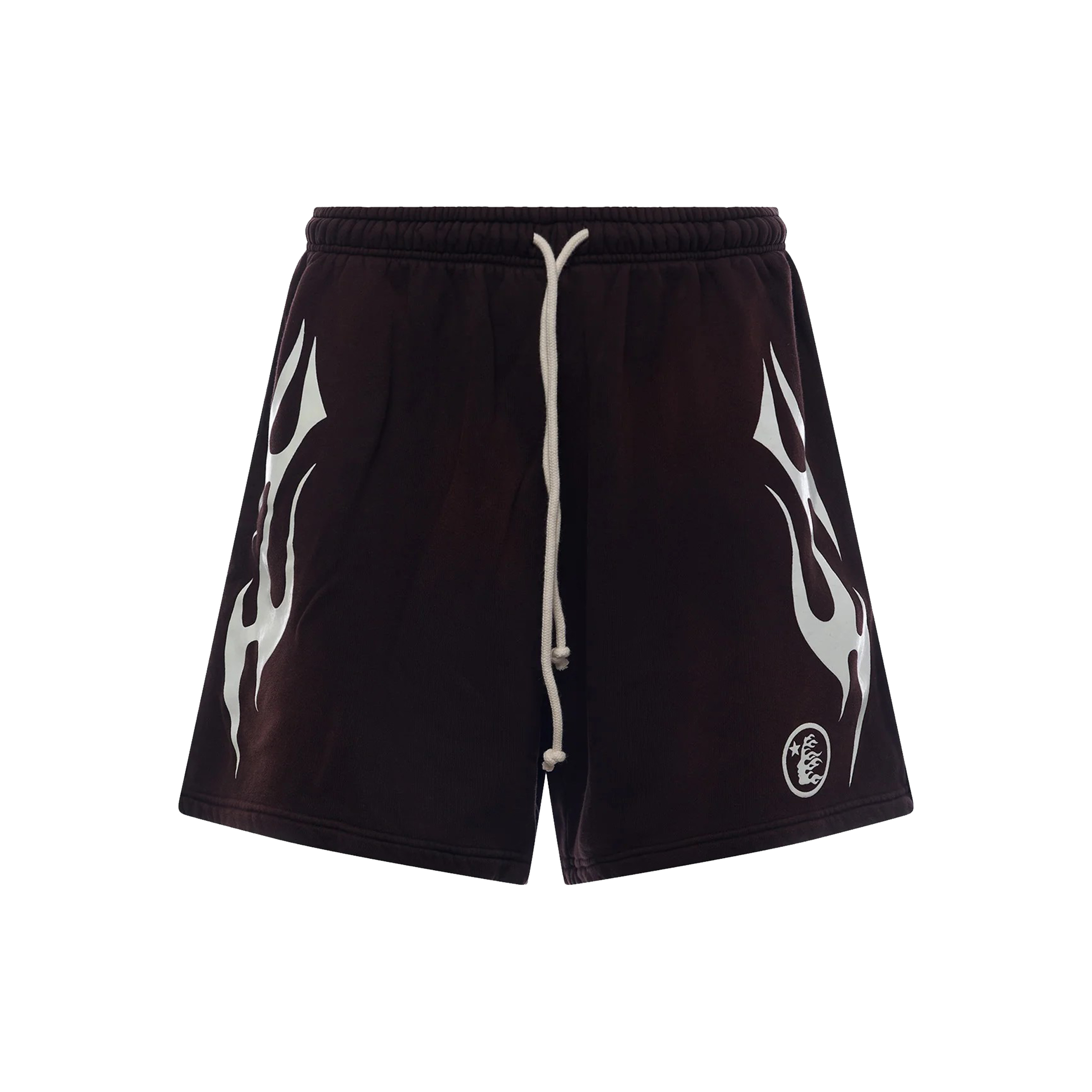 Hellstar Brown Print Shorts