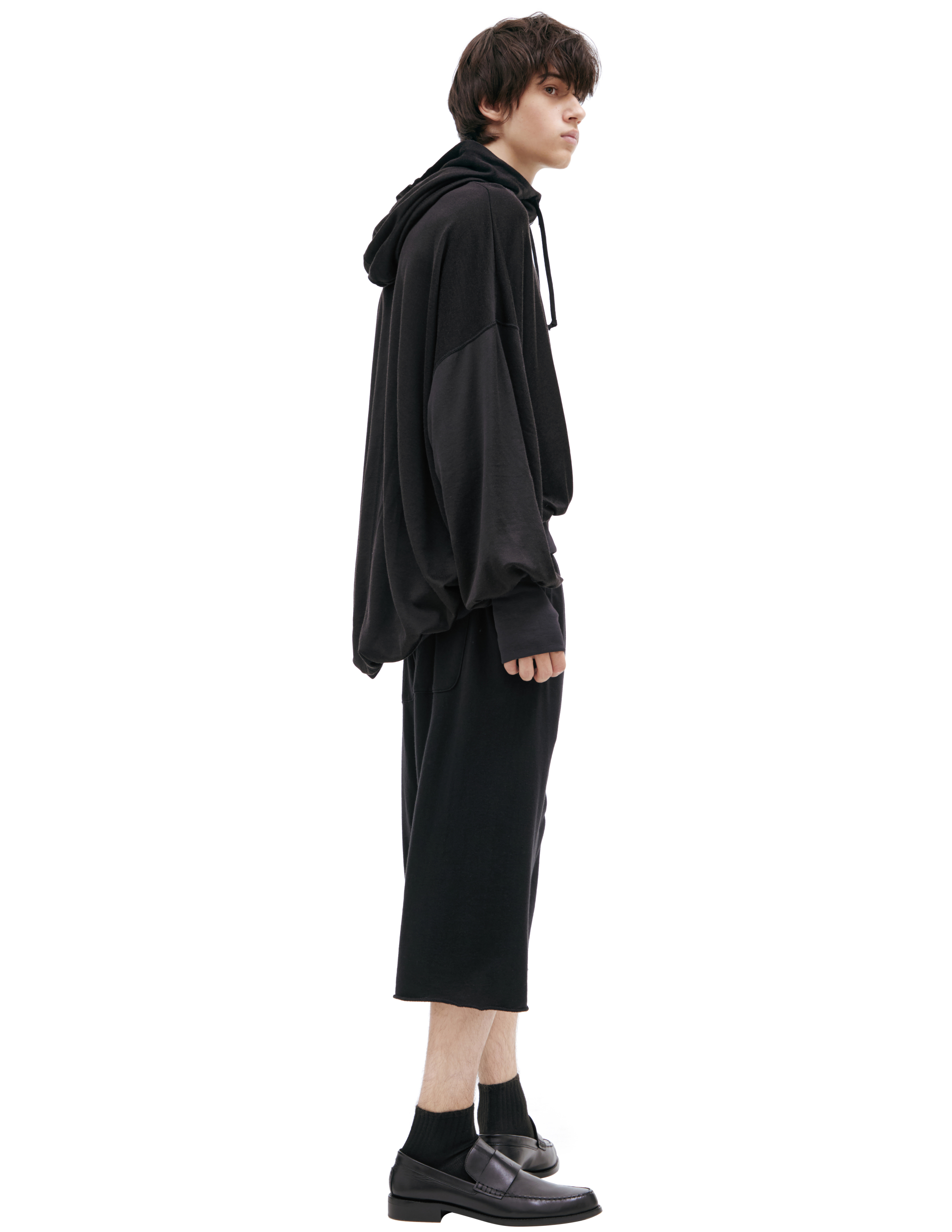 Undercover Black Hoodie With Patch In Black