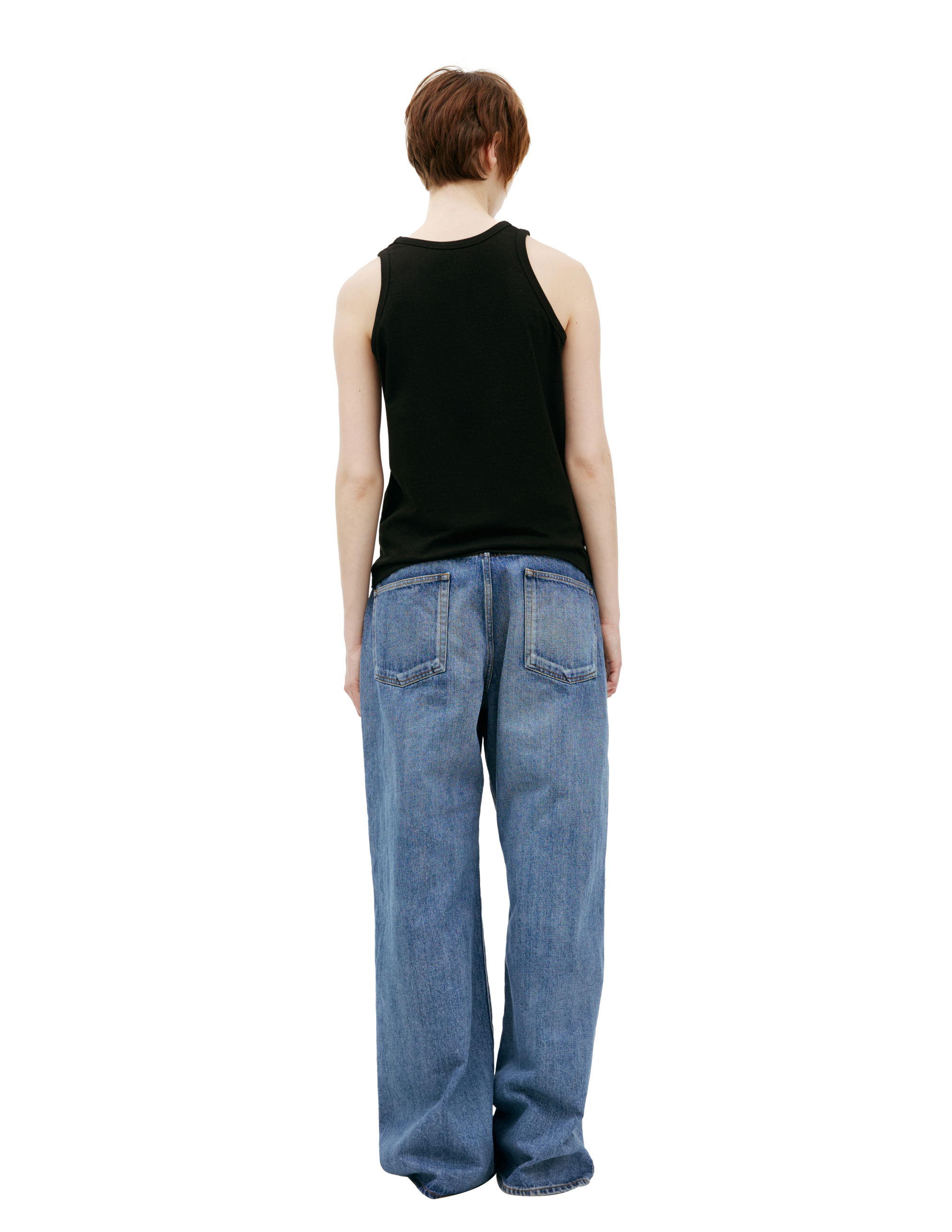 The Row Black Frankie Top In Black