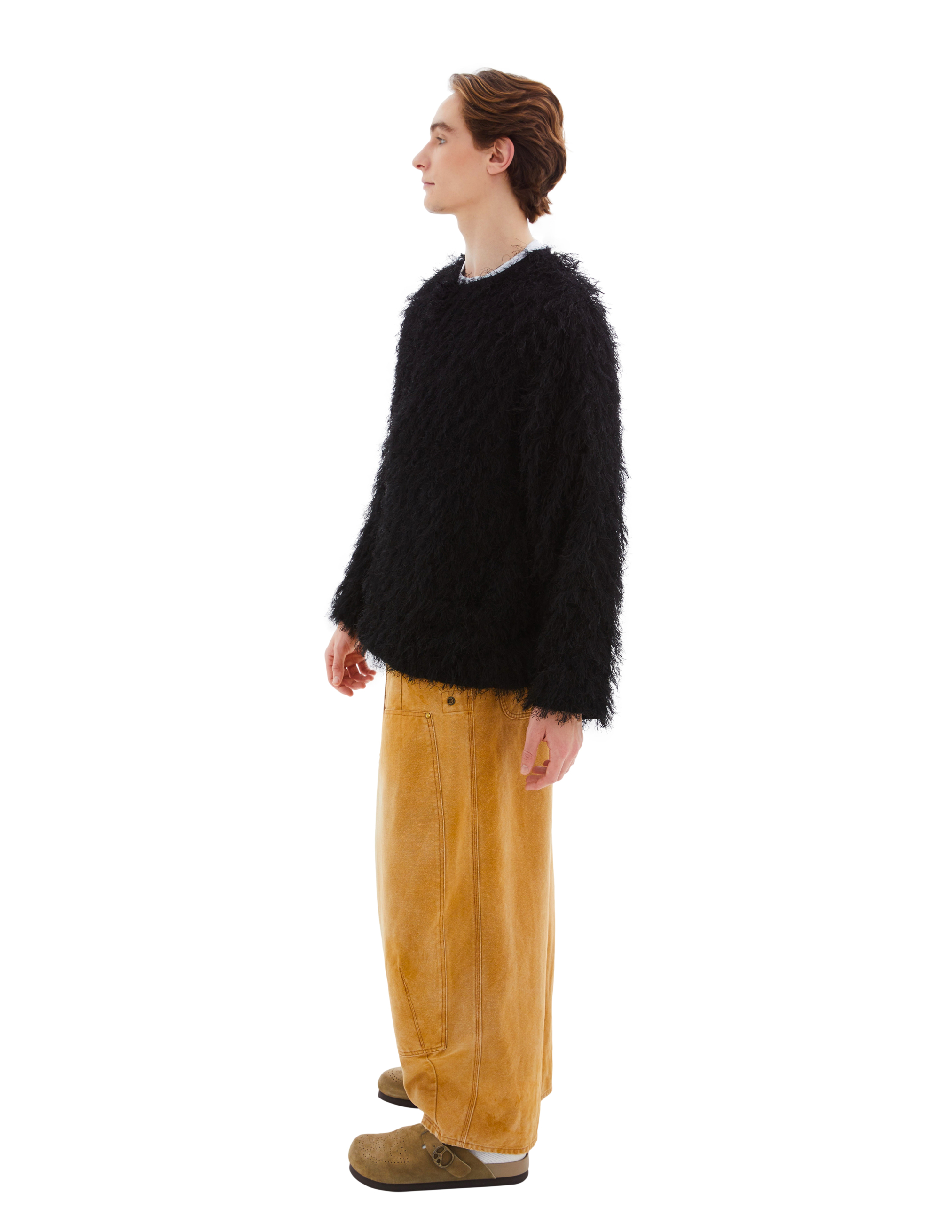 Needles Black Cardigan With Buttons In Black