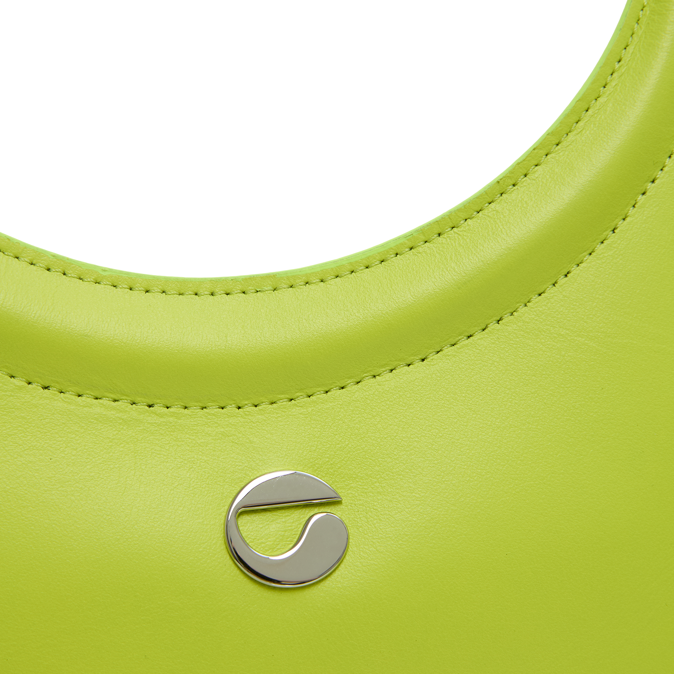 Coperni Ring Swipe Logo Bag In Yellow
