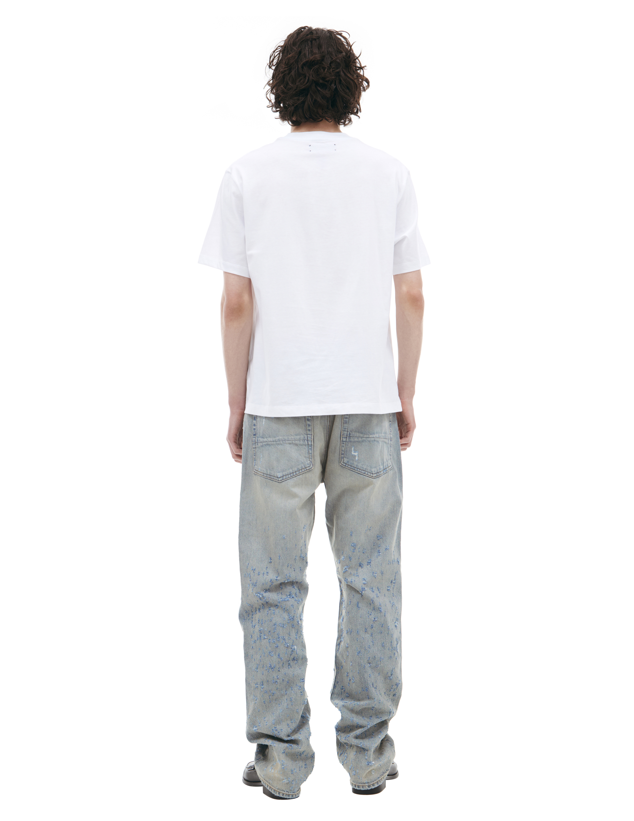 Amiri White Logo T-shirt In White