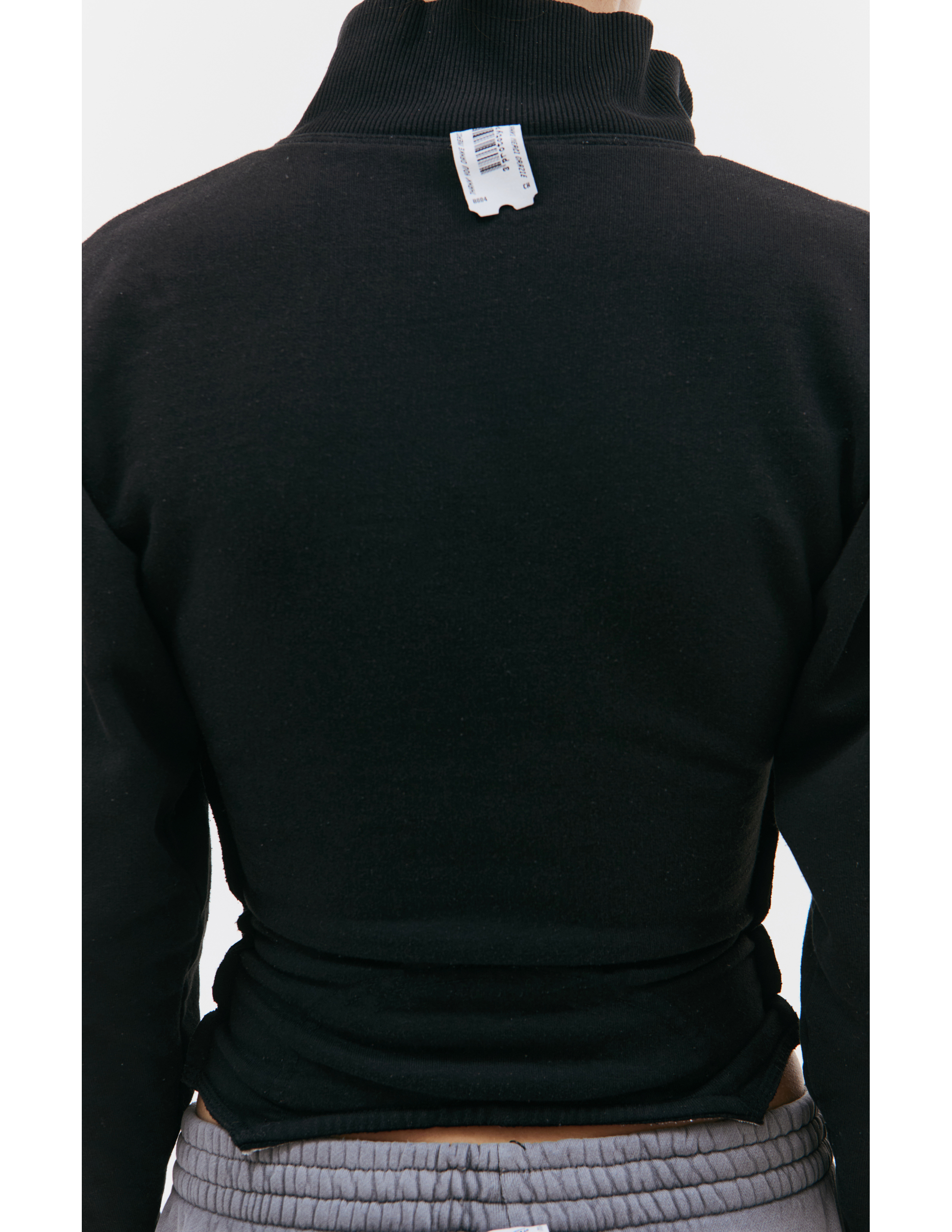 Shop Prototypes X Champion Zip Up Sweatshirt In Black