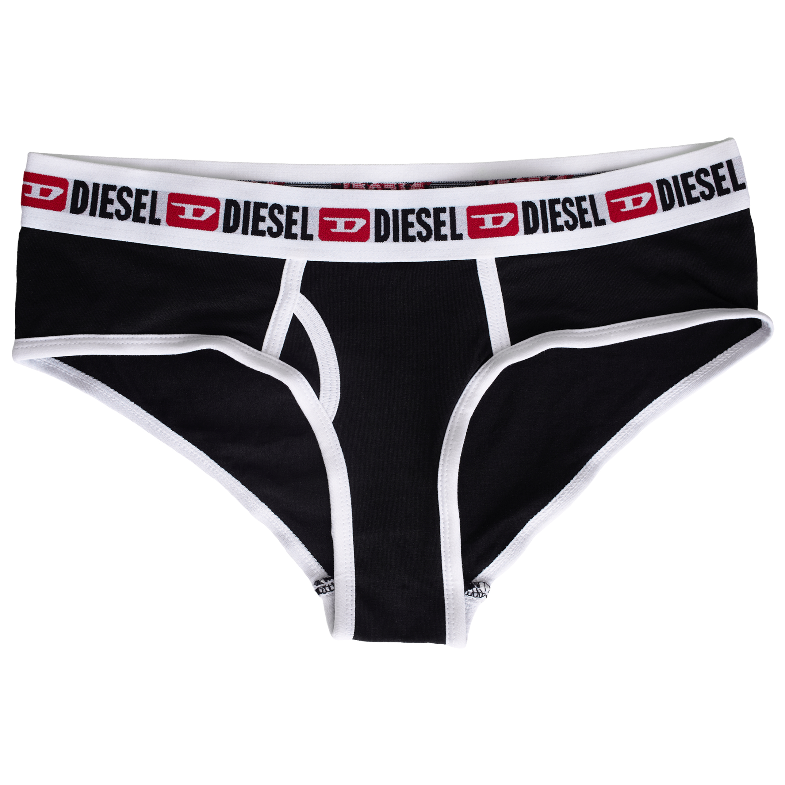 Buy Diesel women black three-pack of briefs for €50 online
